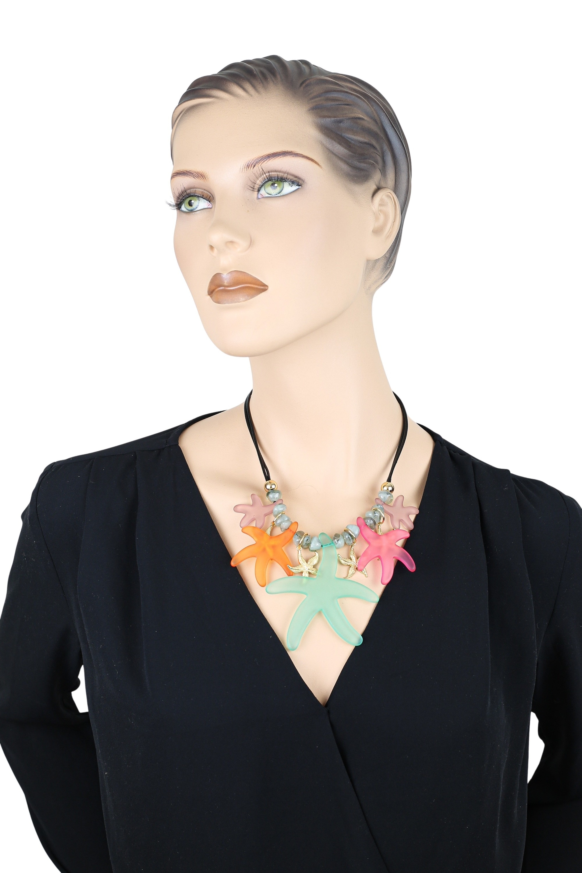 COLLEZIONE ALESSANDRO Kette mit Anhänger »Oceanique«, Strand Koralle Feeling in multicolor