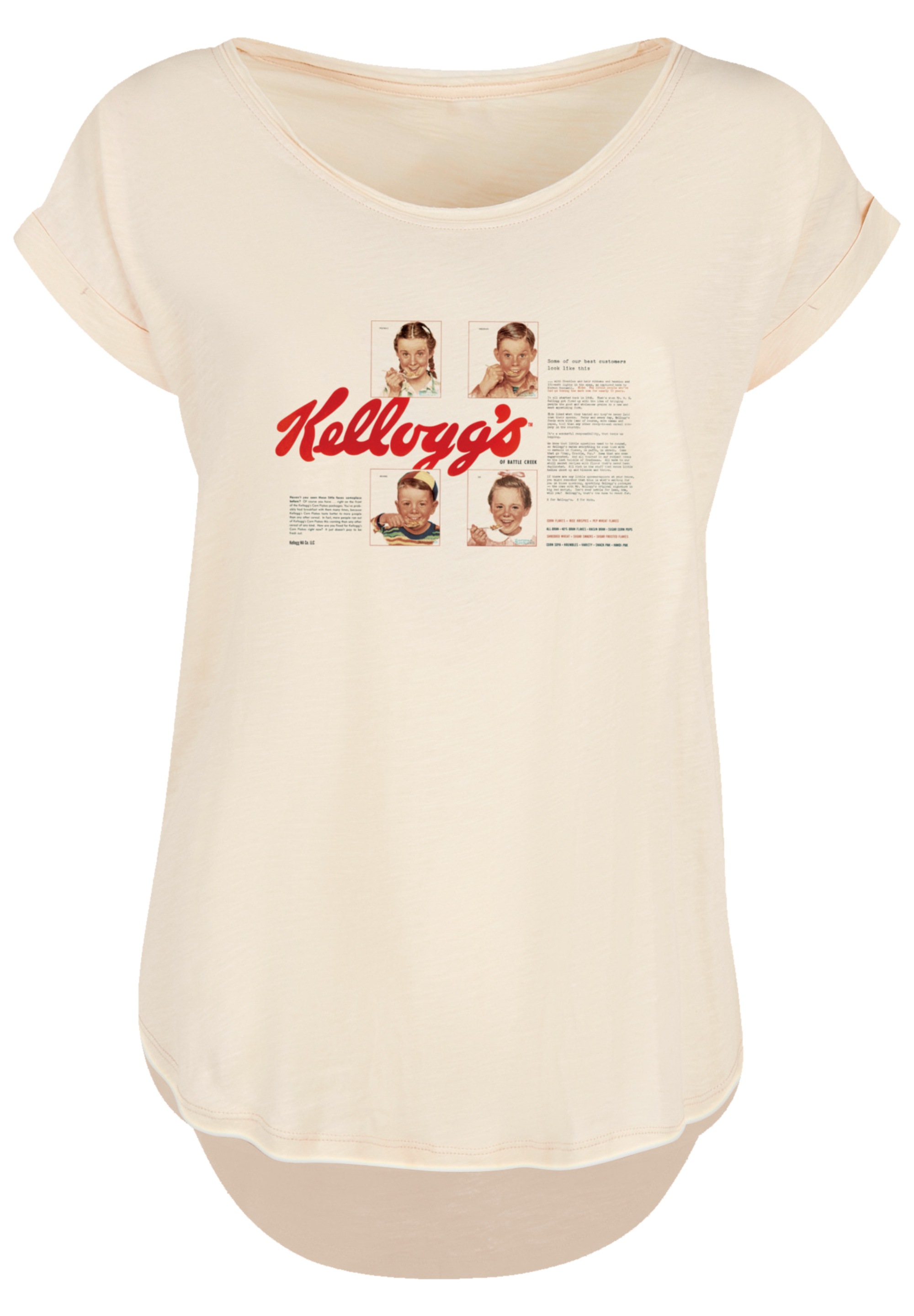 F4NT4STIC T-Shirt "Kelloggs Corn Flakes Cereal Box Children Retro", Premium günstig online kaufen