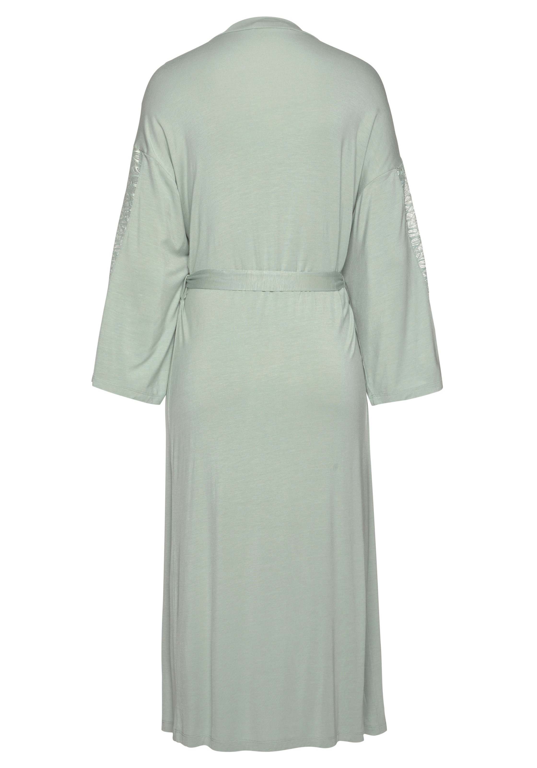 Thumbnail - LASCANA Kimono, mit Spitzendetails