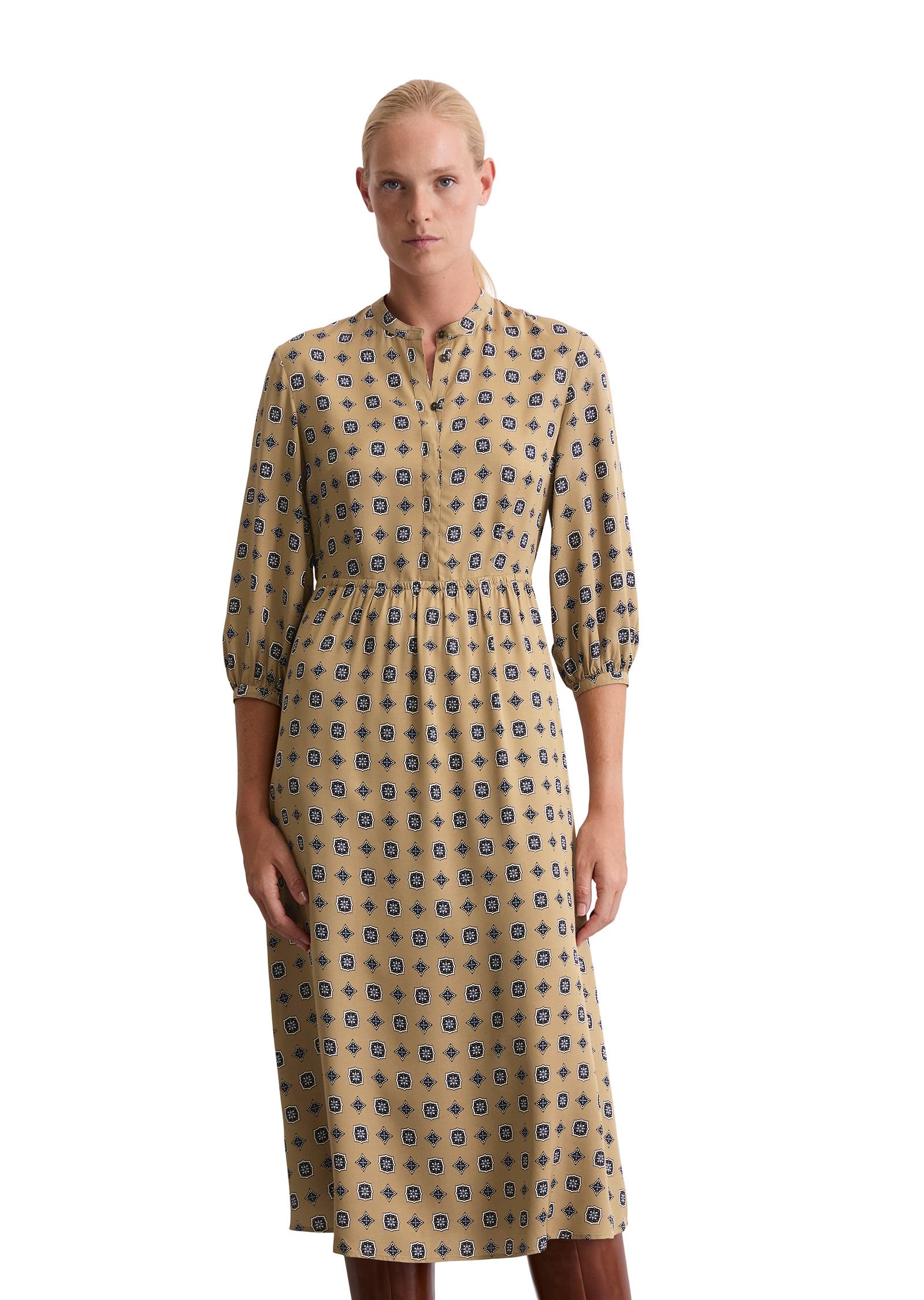 Marc OPolo Midikleid "aus fließendem Viskose-Twill" günstig online kaufen