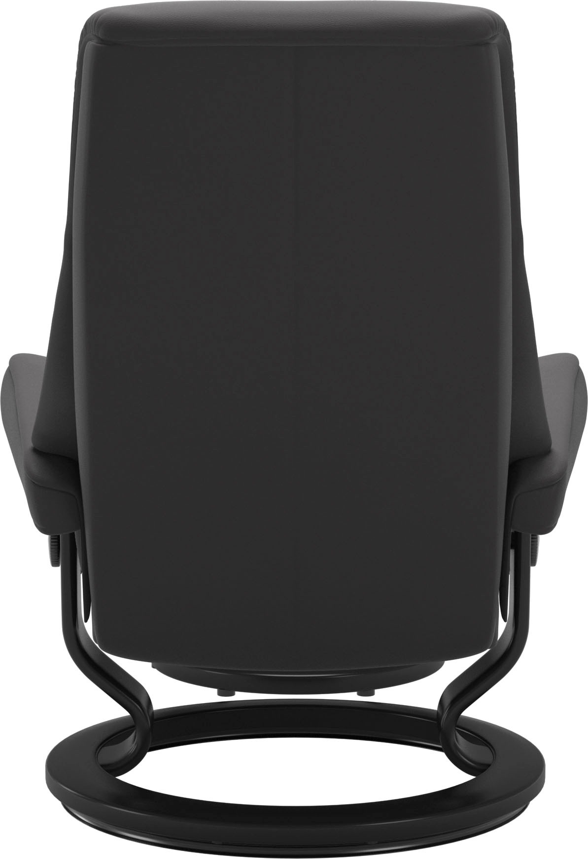 Stressless® Relaxsessel »View«, (Set, Relaxsessel mit Hocker), mit Classic Base, Größe S,Gestell Schwarz