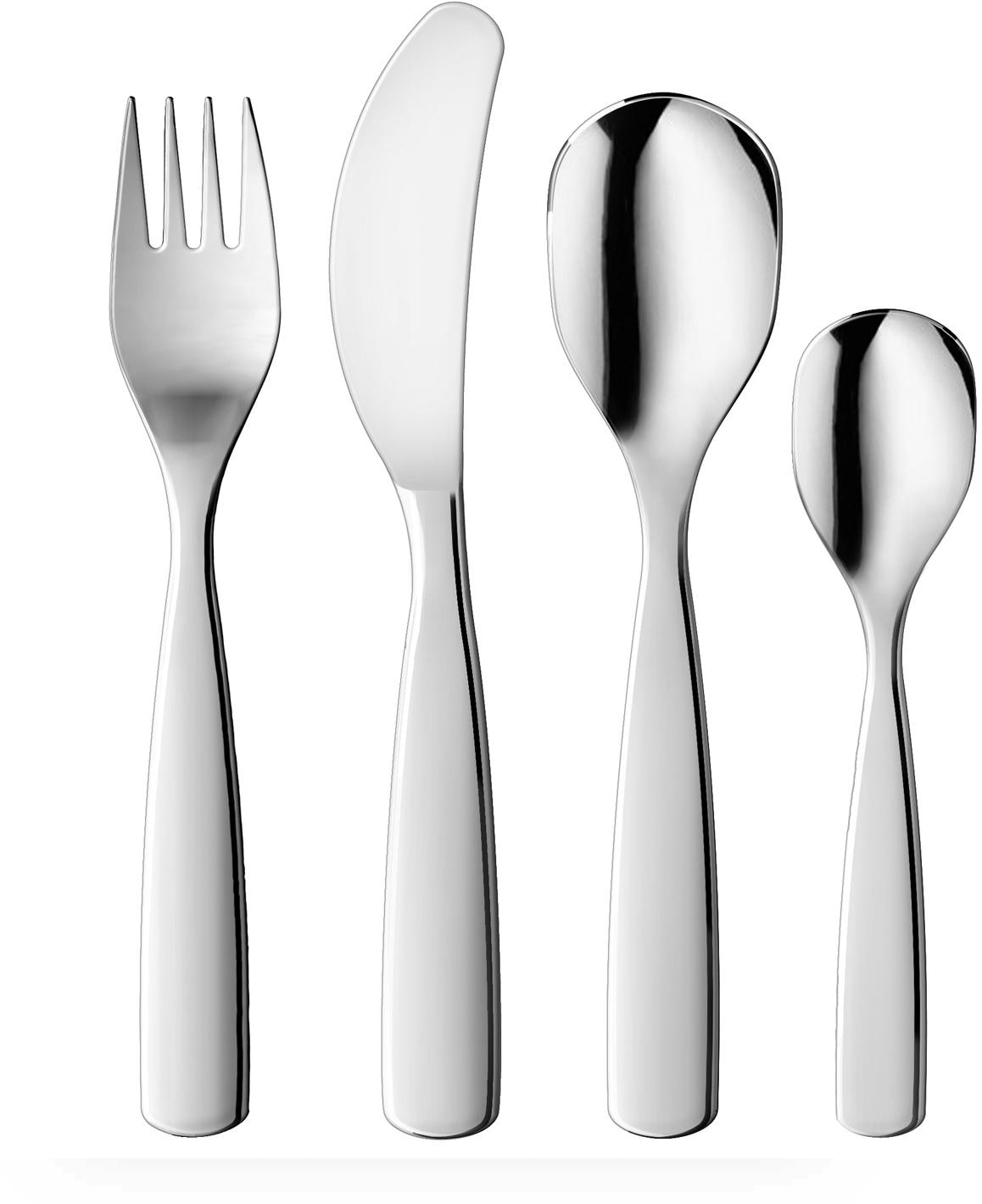 Kinderbesteck, (Set, 4 tlg.), Made in Italy