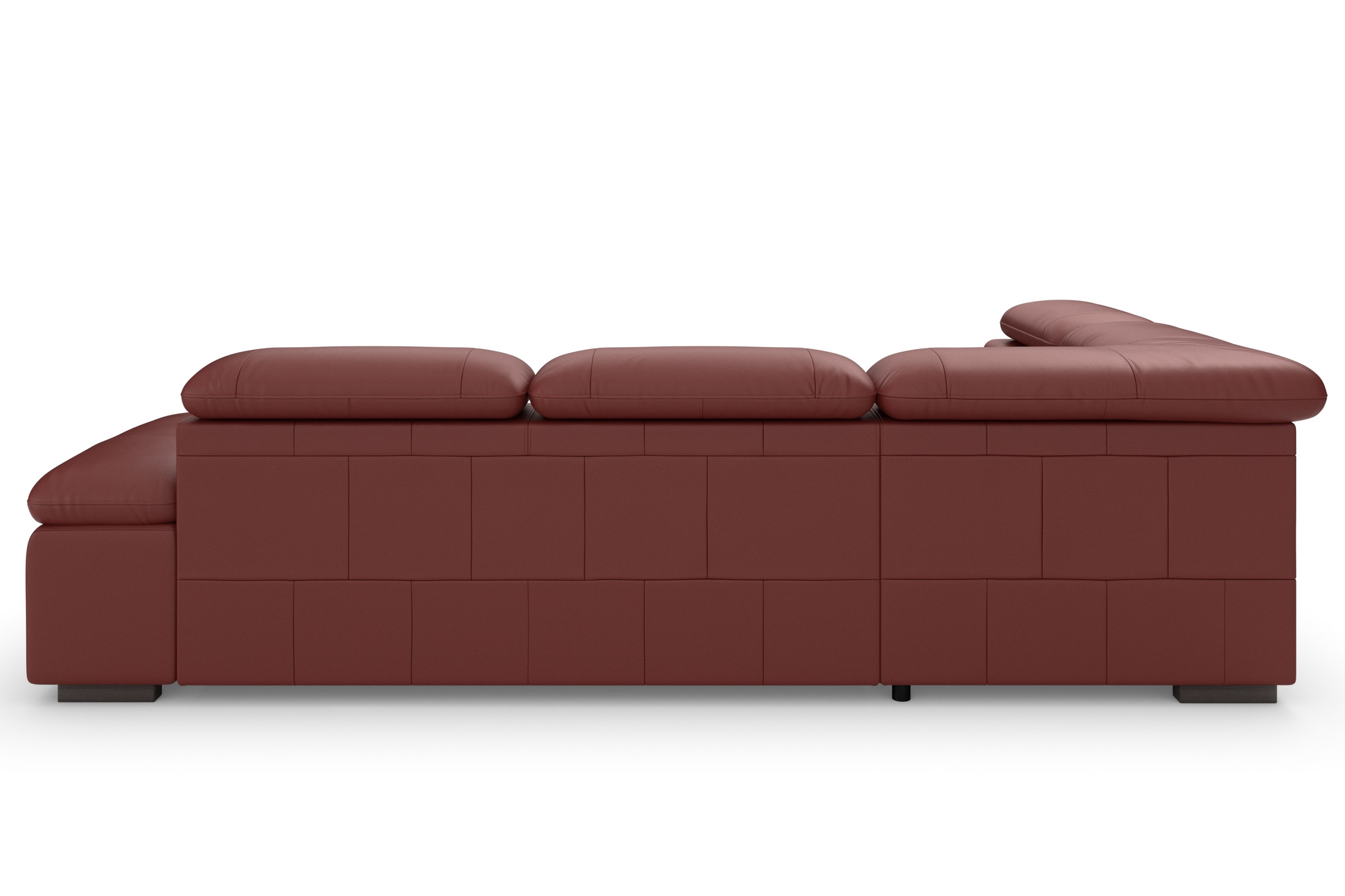 Home affaire Ecksofa »Alberto L-Form«, mit Kopfteilverstellung, wahlweise mit Bettfunktion