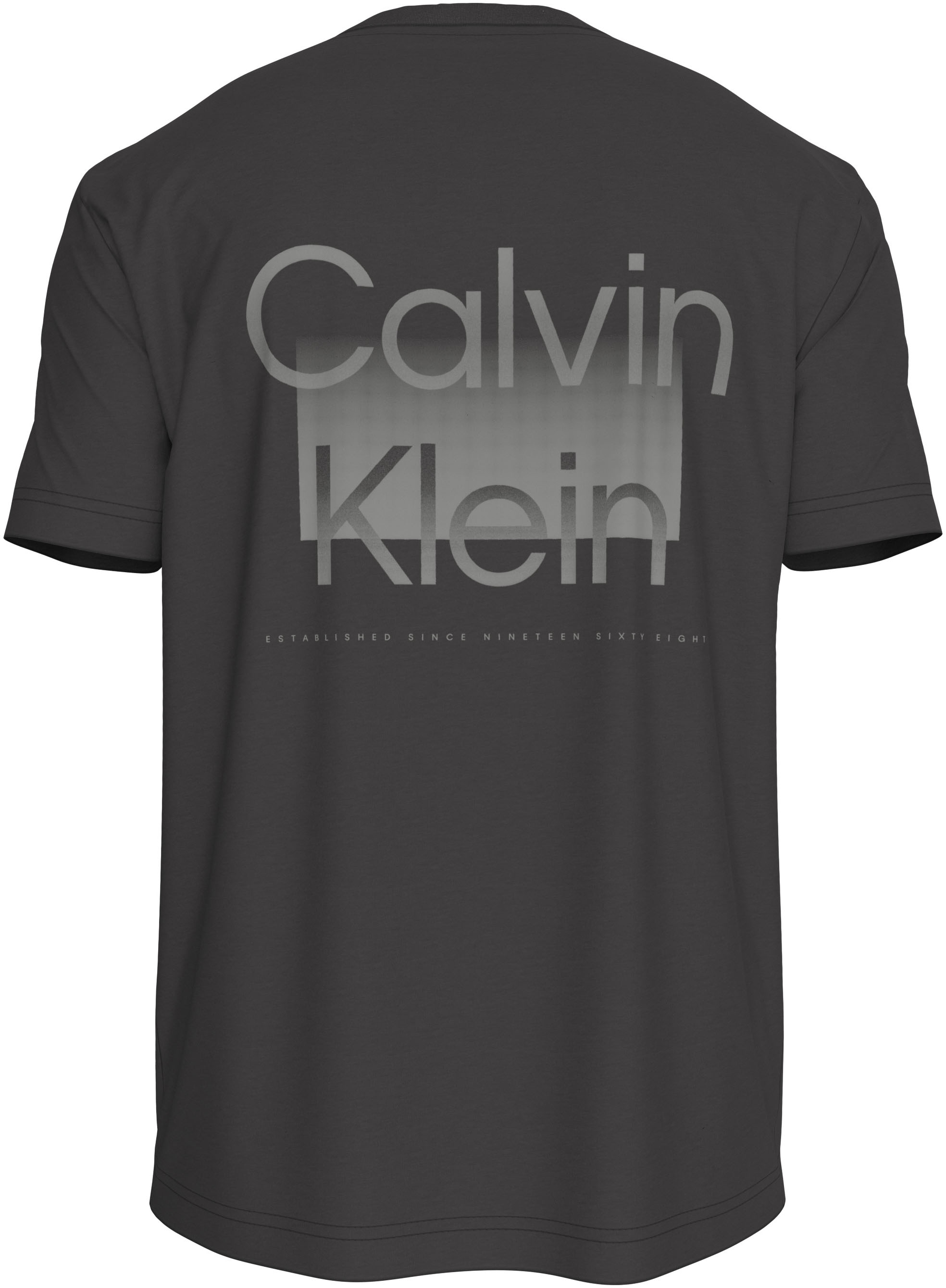 Calvin Klein Big&Tall T-Shirt »BT_ENLARGED BACK LOGO T-SHIRT«, in großen Größen mit Markenlabel