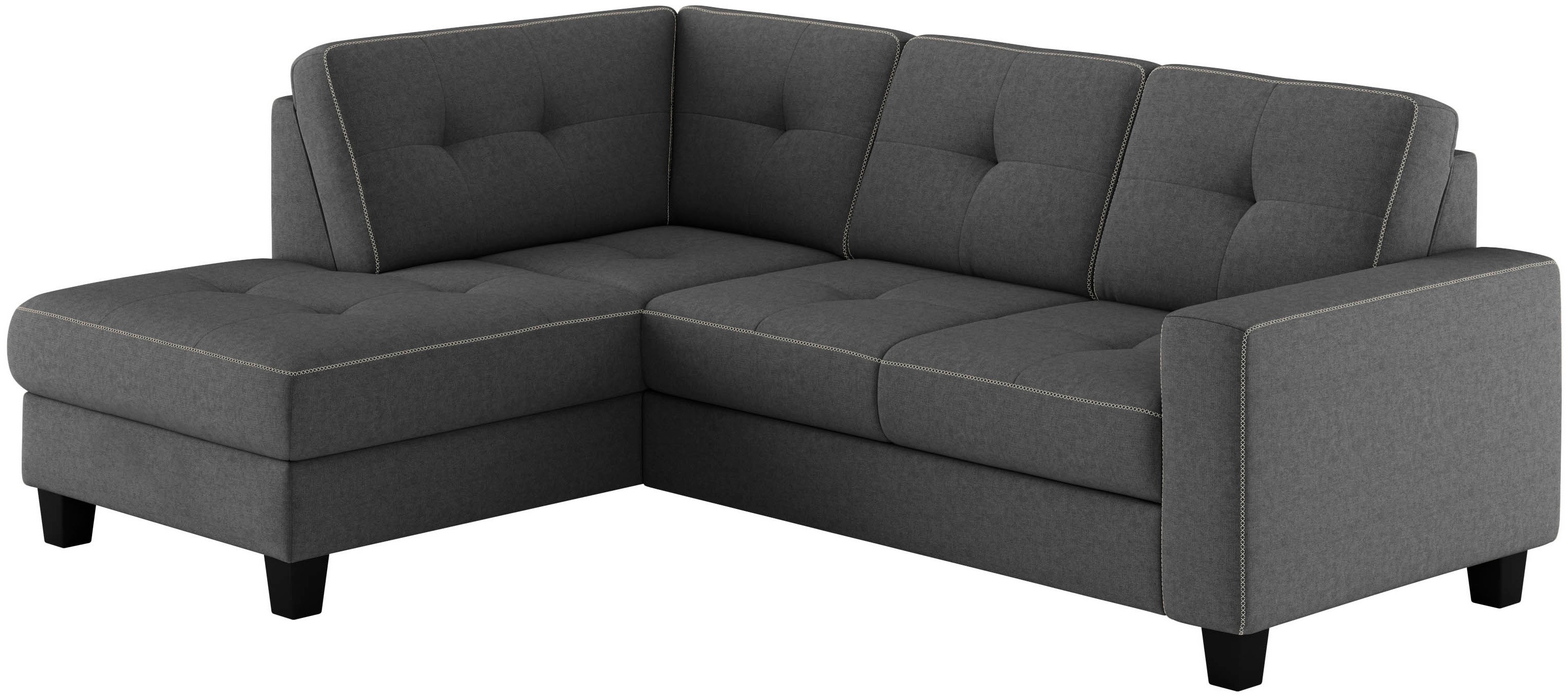 Thumbnail - PLACES OF STYLE Ecksofa "Varese" wahlweise mit Bettfunktion und Bettkasten