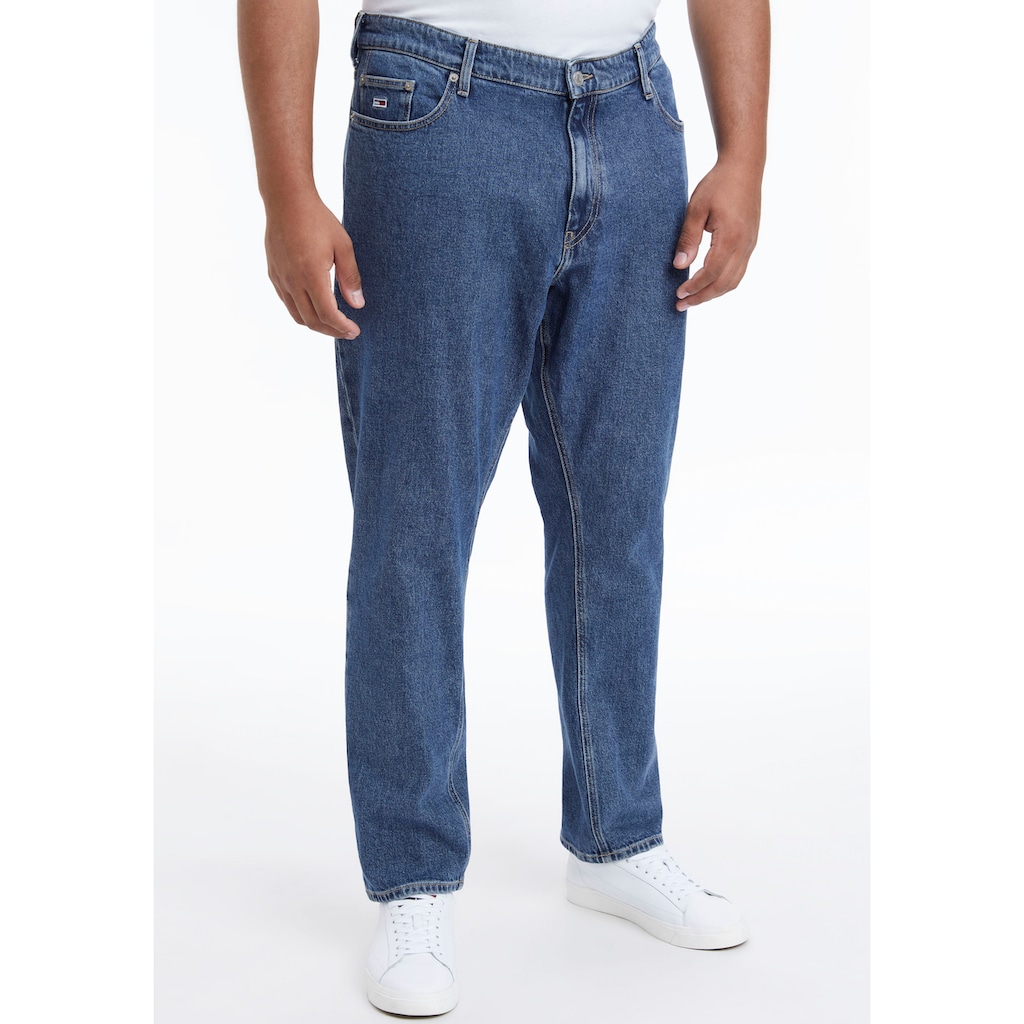 Tommy Jeans Plus Straight-Jeans »RYAN PLUS RGLR STRGHT BG6171« mit coolen Used-Look-Stellen