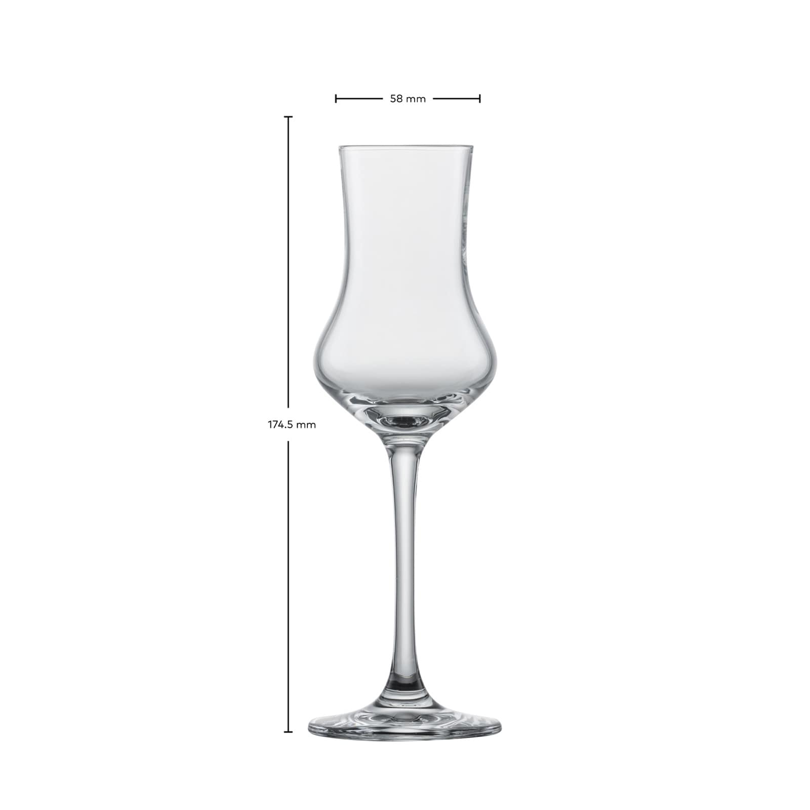 SCHOTT-ZWIESEL Schnapsglas »Digestifgläser BAR SPECIAL 95 ml 6er Set transparent«