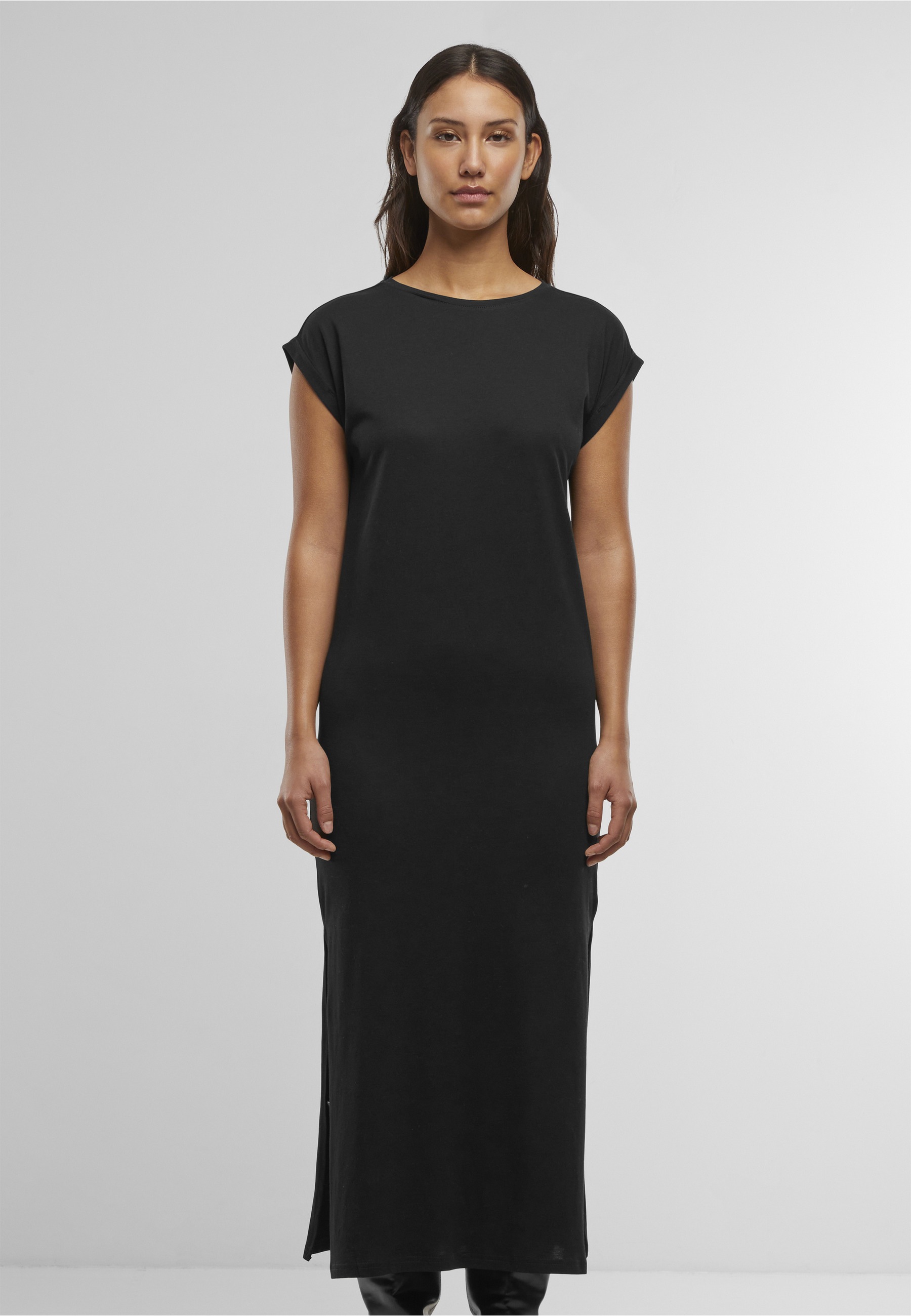 URBAN CLASSICS Shirtkleid »Urban Classics Ladies Extended Shoulder Dress« 1 Stk. tlg.