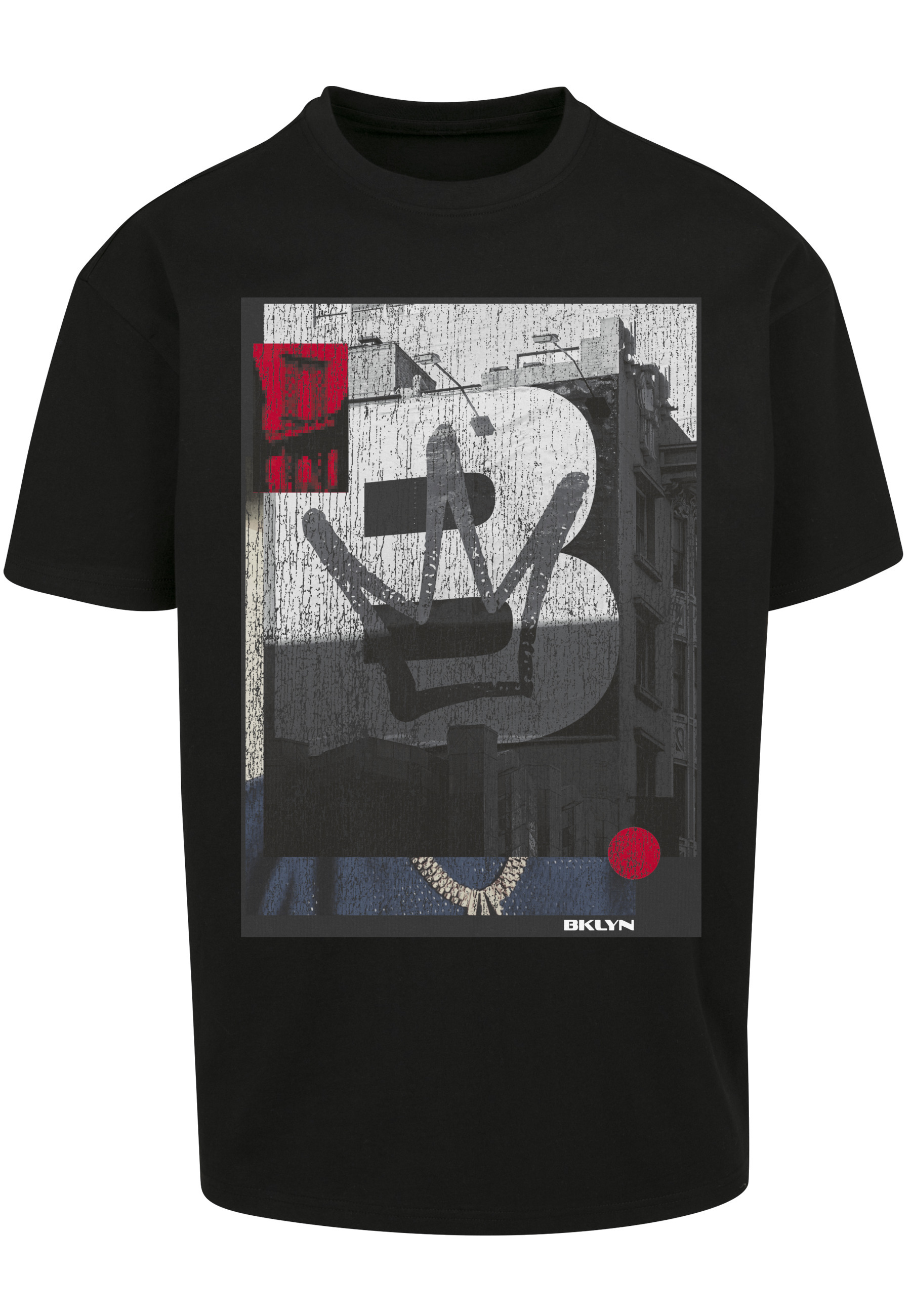 Upscale by Mister Tee T-Shirt "Upscale by Mister Tee Herren BRKLYN House Oversize Tee" 1 Stk.