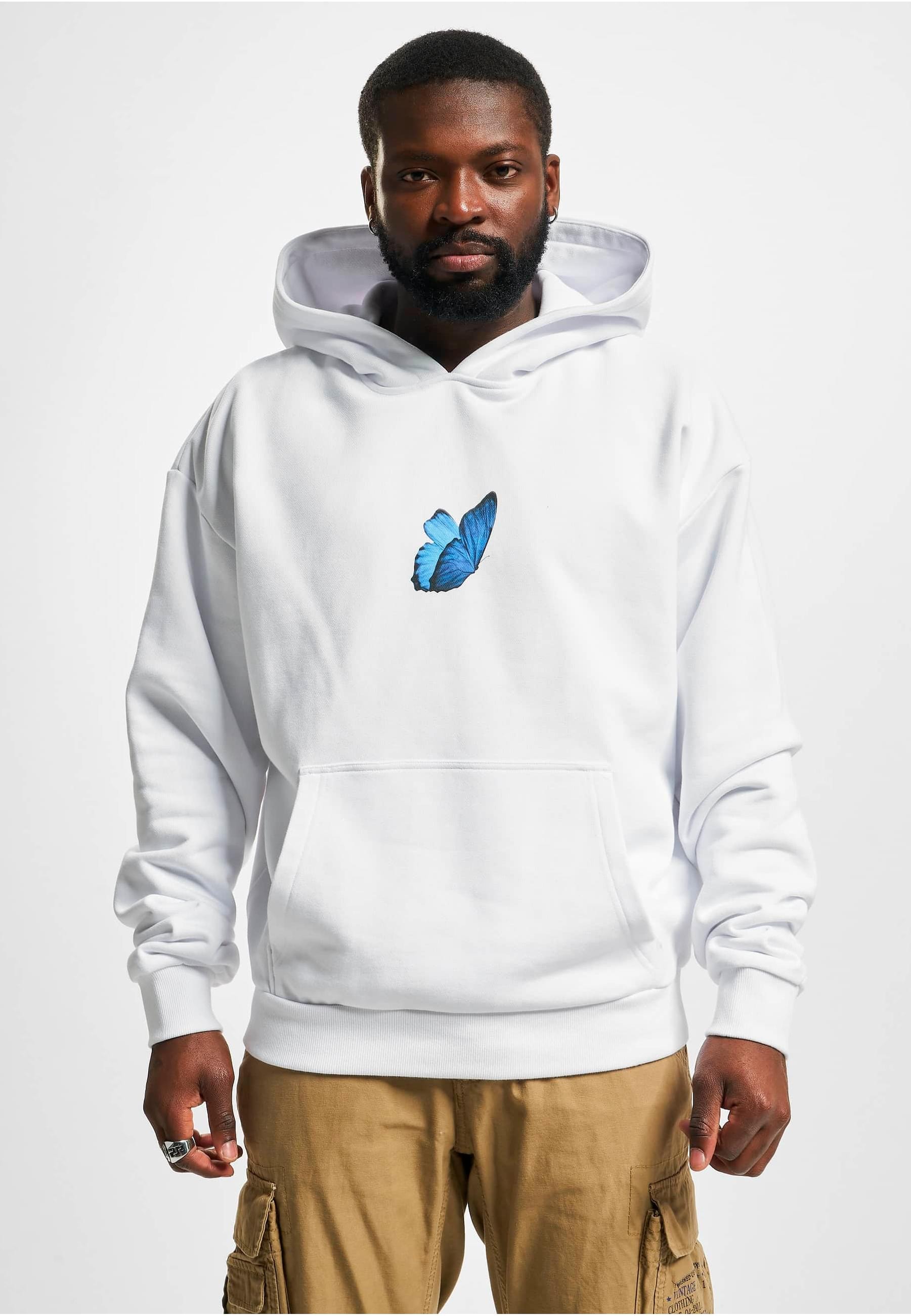 MisterTee Sweatshirt »MisterTee Unisex Le Papillon Heavy Oversize Hoody«, (1 tlg.)