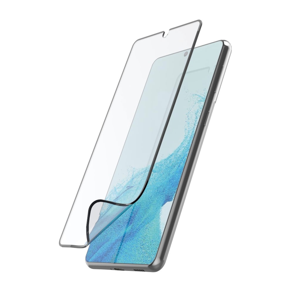 Hama Displayschutzglas »Schutzfolie für Samsung Galaxy S24 (Handy Displayschutz Full-Cover)«, für Samsung Galaxy S24
