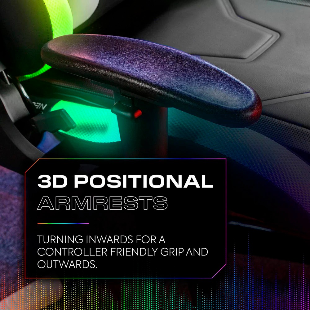 X Rocker Gaming-Stuhl »Agility eSports RGB Neo Motion SYNC™«, Kunstleder, Beleuchtung & App