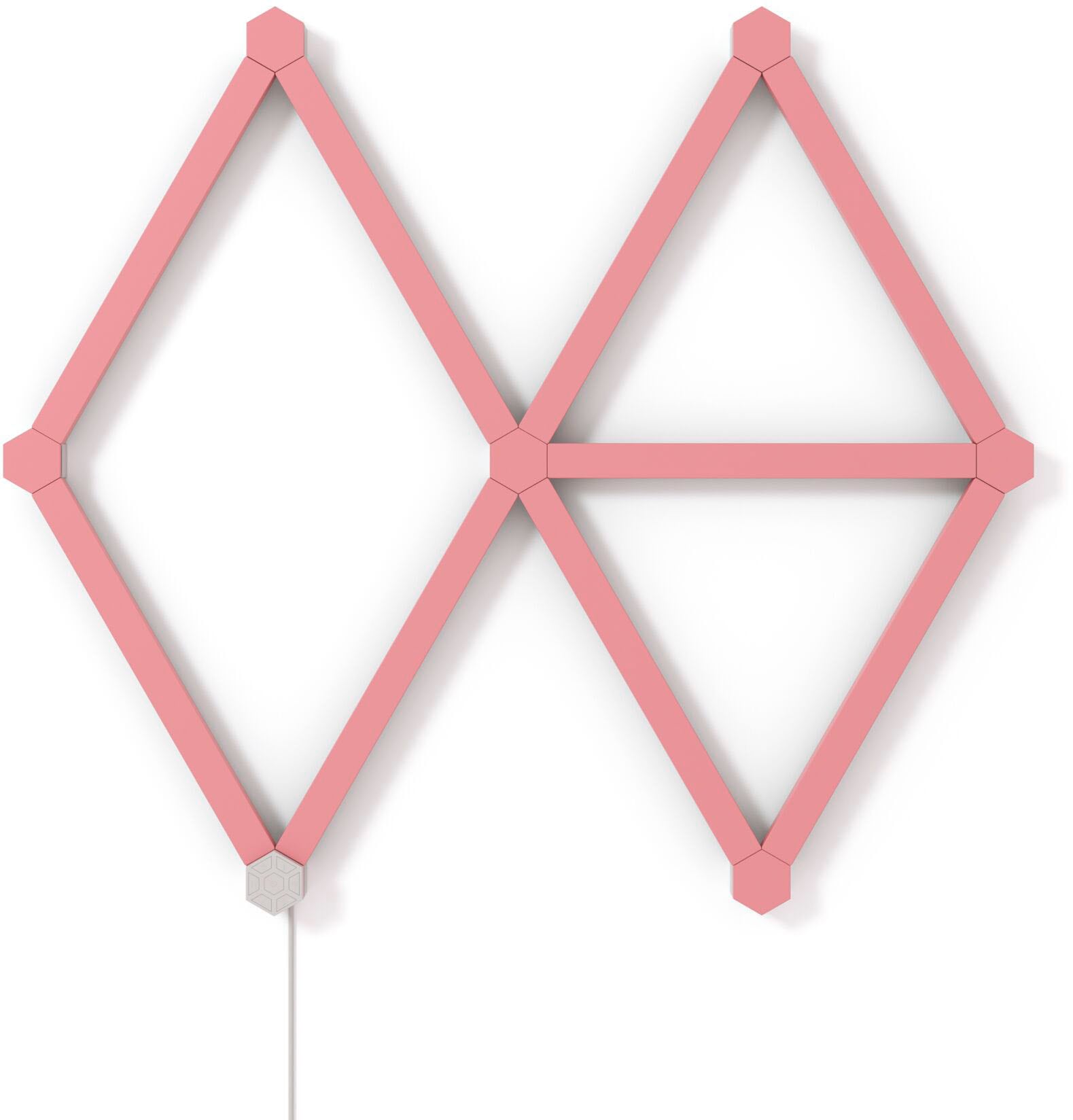 Dekolicht »Nanoleaf Lines Skin Pink Matte 9pcs«, 9 PK Dekorative Verkleidung für die...