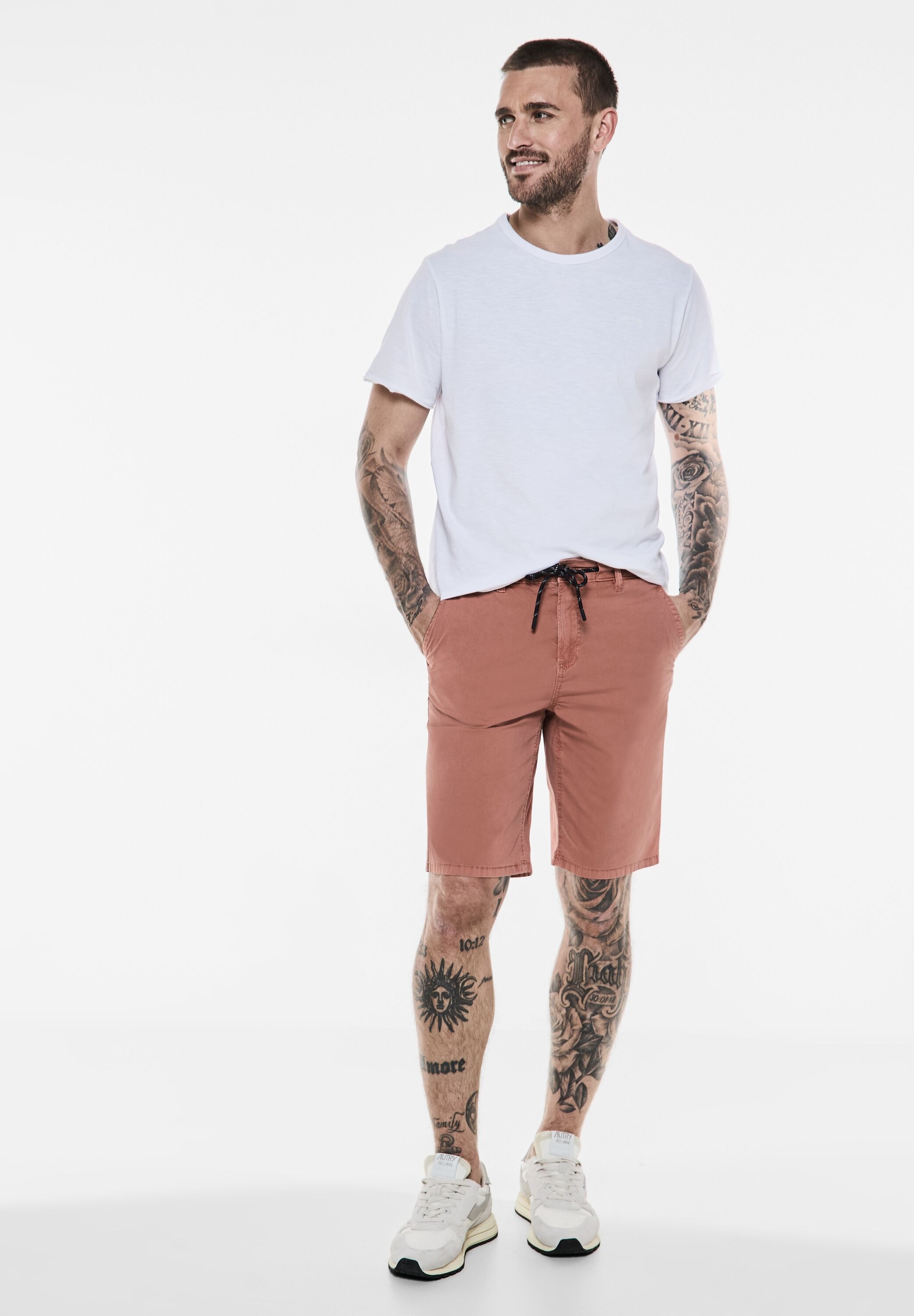 STREET ONE MEN Shorts, mit Tunnelzugband