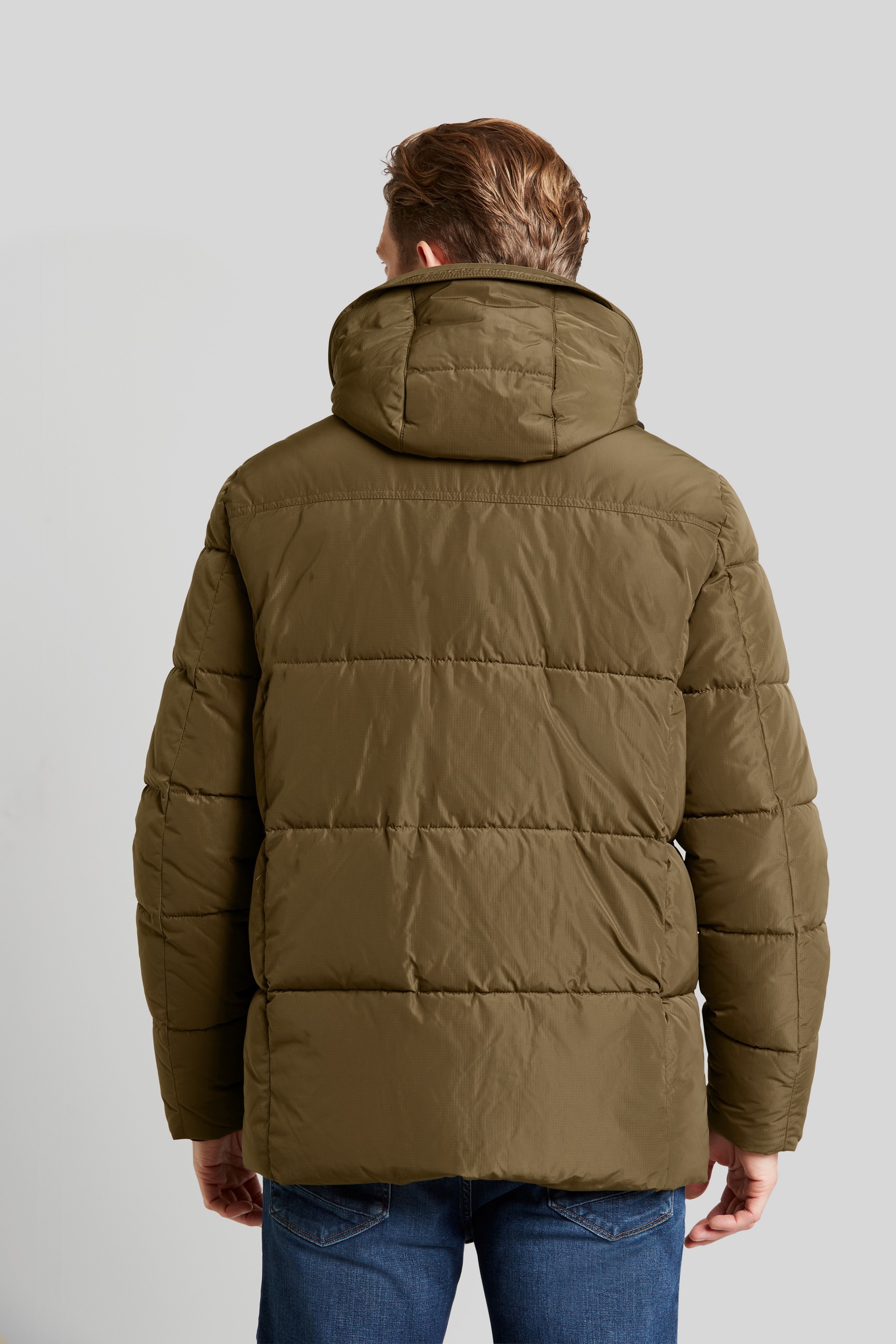 bugatti Langjacke mit abtrennbarer Kapuze