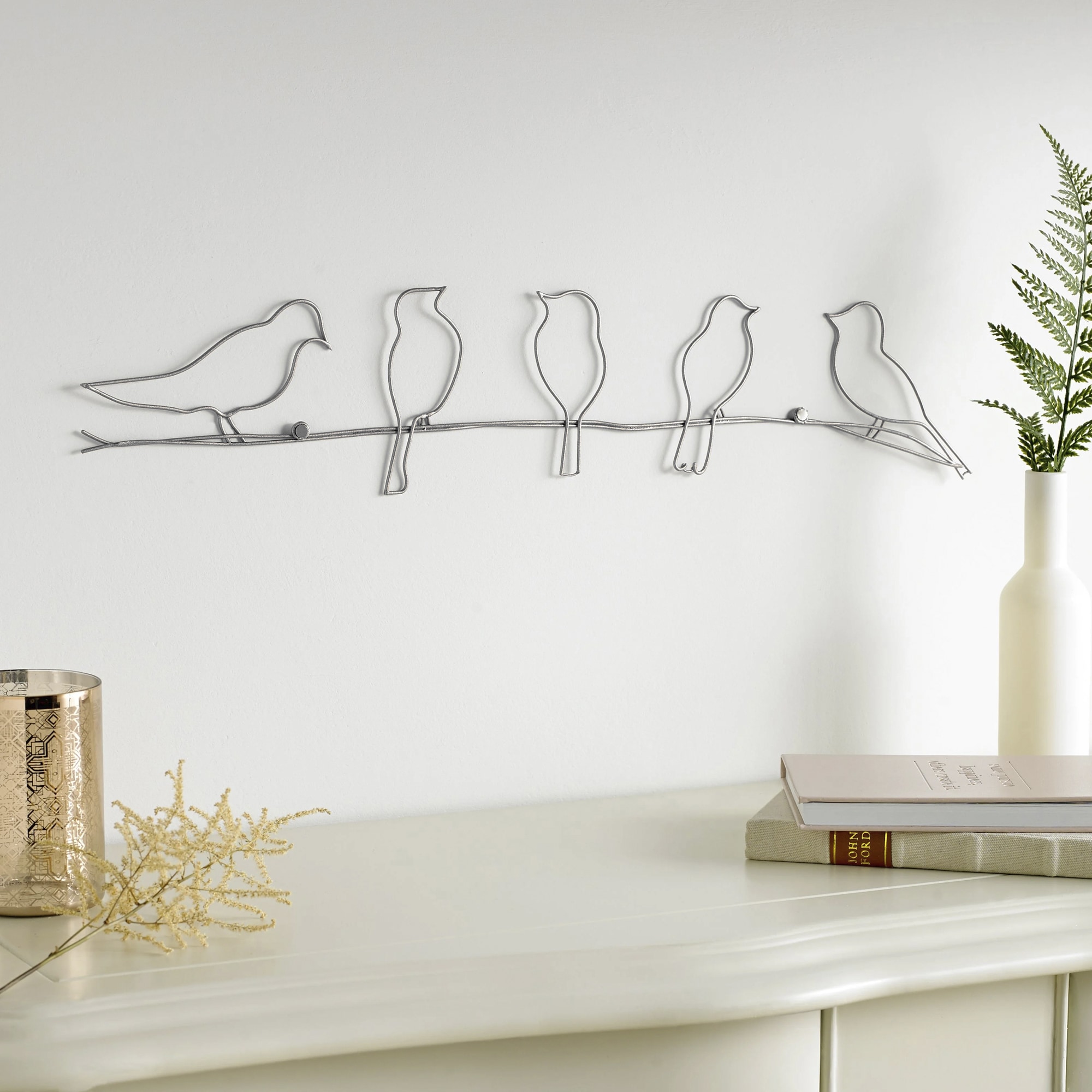 Art for the home Wandbild "Vogel" 1 Stk. tlg. Luxus Metal Art Wanddeko günstig online kaufen