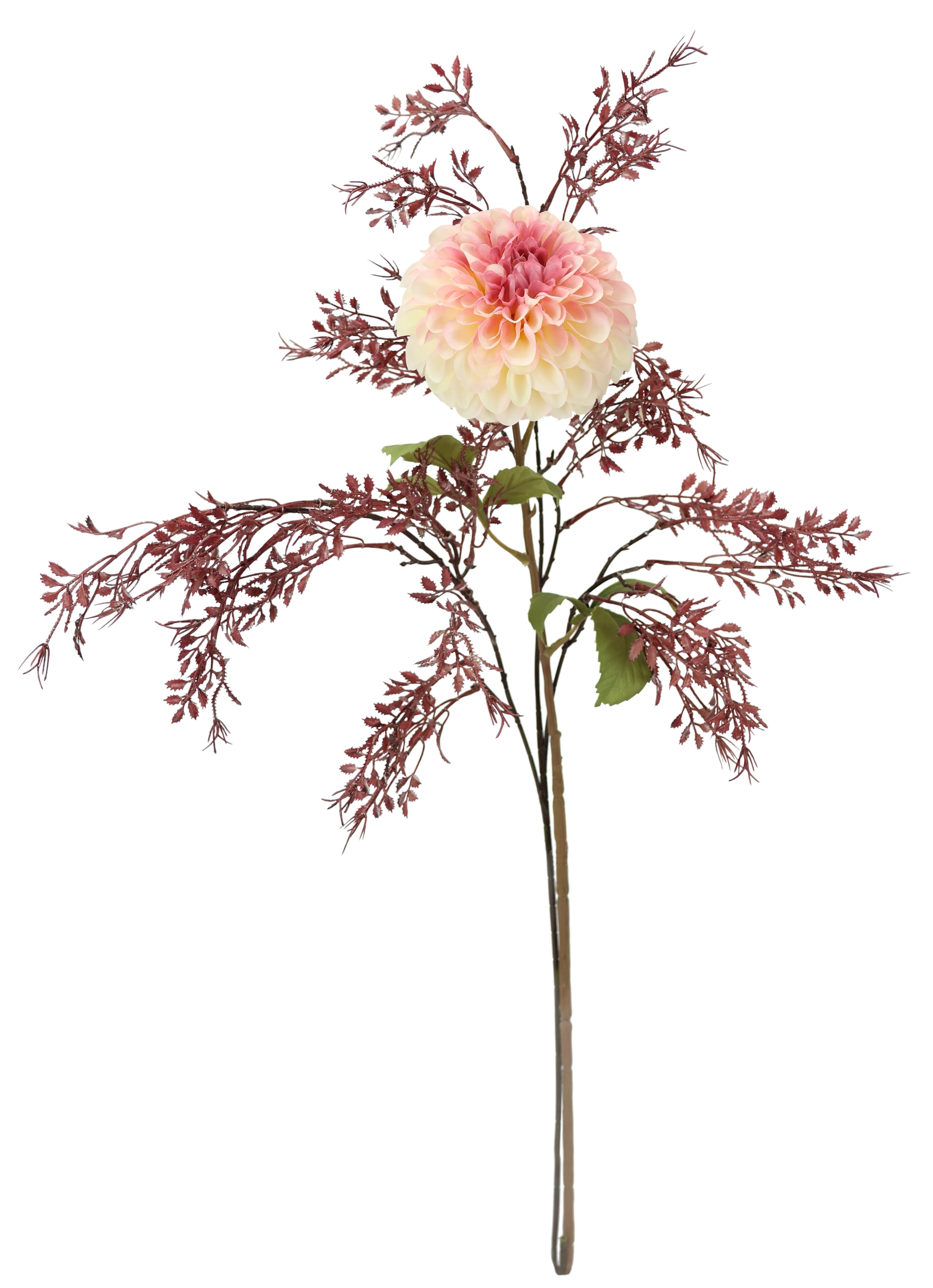 I.GE.A. Kunstblumenstrauß "Kunstblumen Set Dahlie1", Mit Dekozweig 74 cm ho günstig online kaufen
