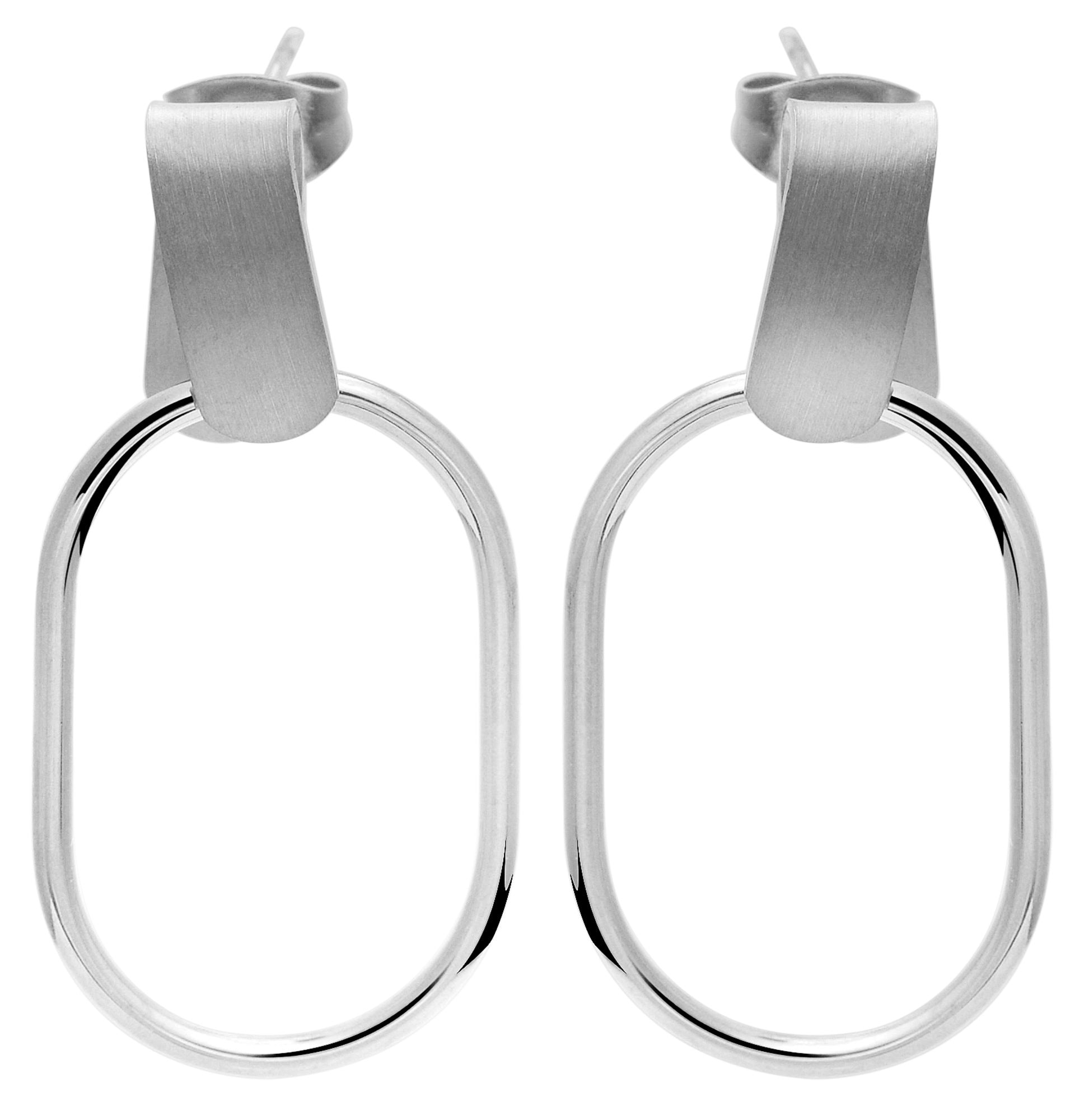 Adelia´s Paar Ohrhänger »Damen Ohrringe – Ohrstecker aus Edelstahl« Eine schöne Geschenkidee für jeden Anlass