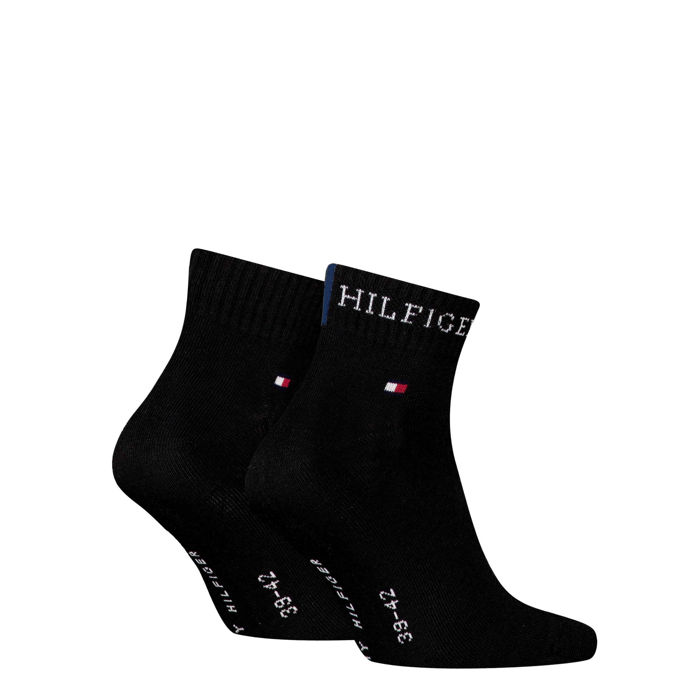 Tommy Hilfiger Kurzsocken "TH MEN QUARTER 2P HILFIGER TAB", (2 Paar), Logo- günstig online kaufen