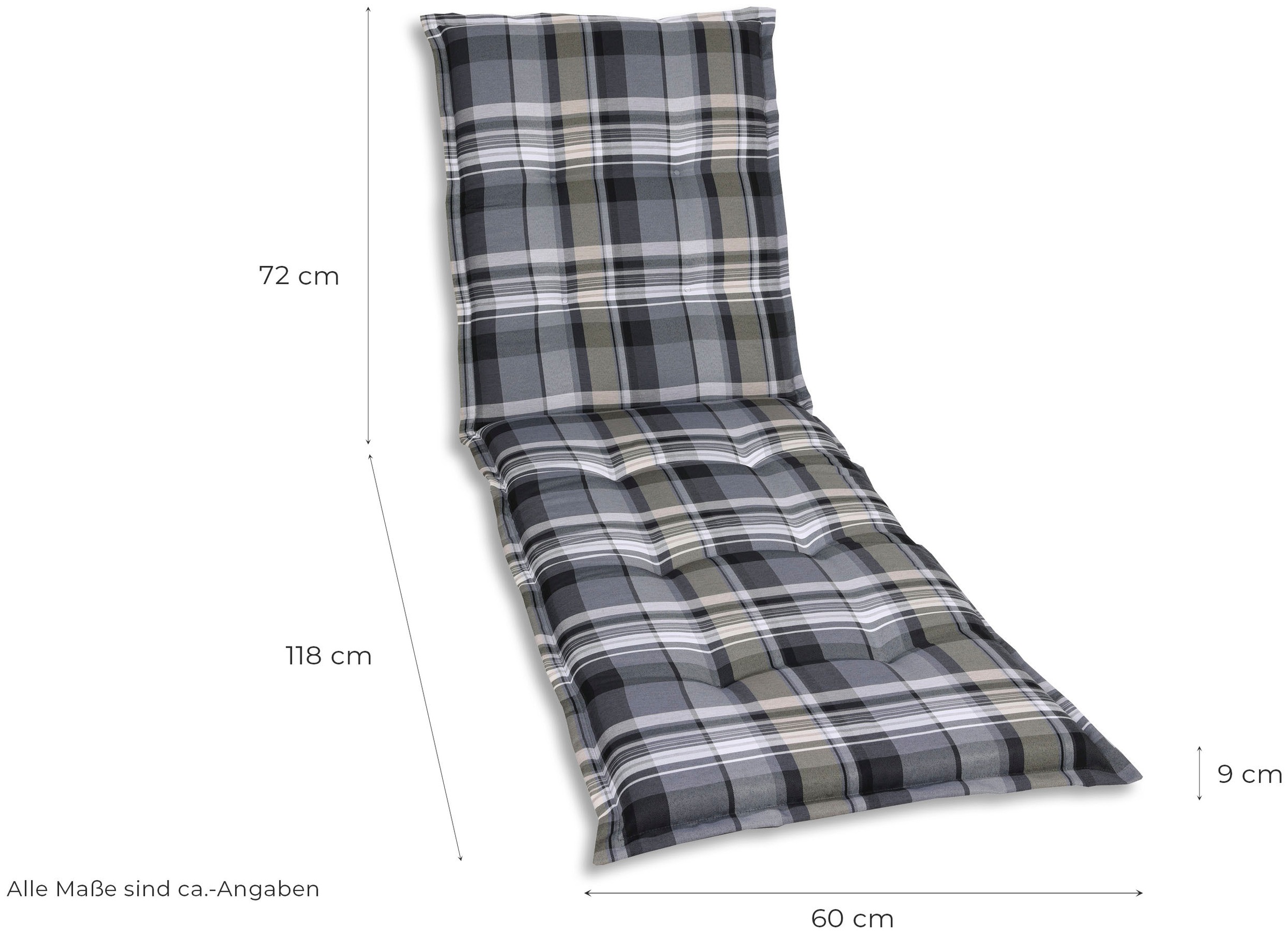 GO-DE Liegenauflage, 190x60 cm