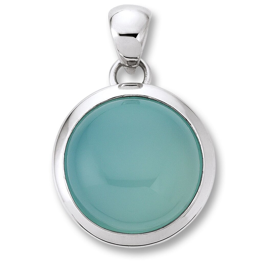 ONE ELEMENT Kettenanhänger »Chalcedon Anhänger aus 925 Silber«, Damen Silber Schmuck