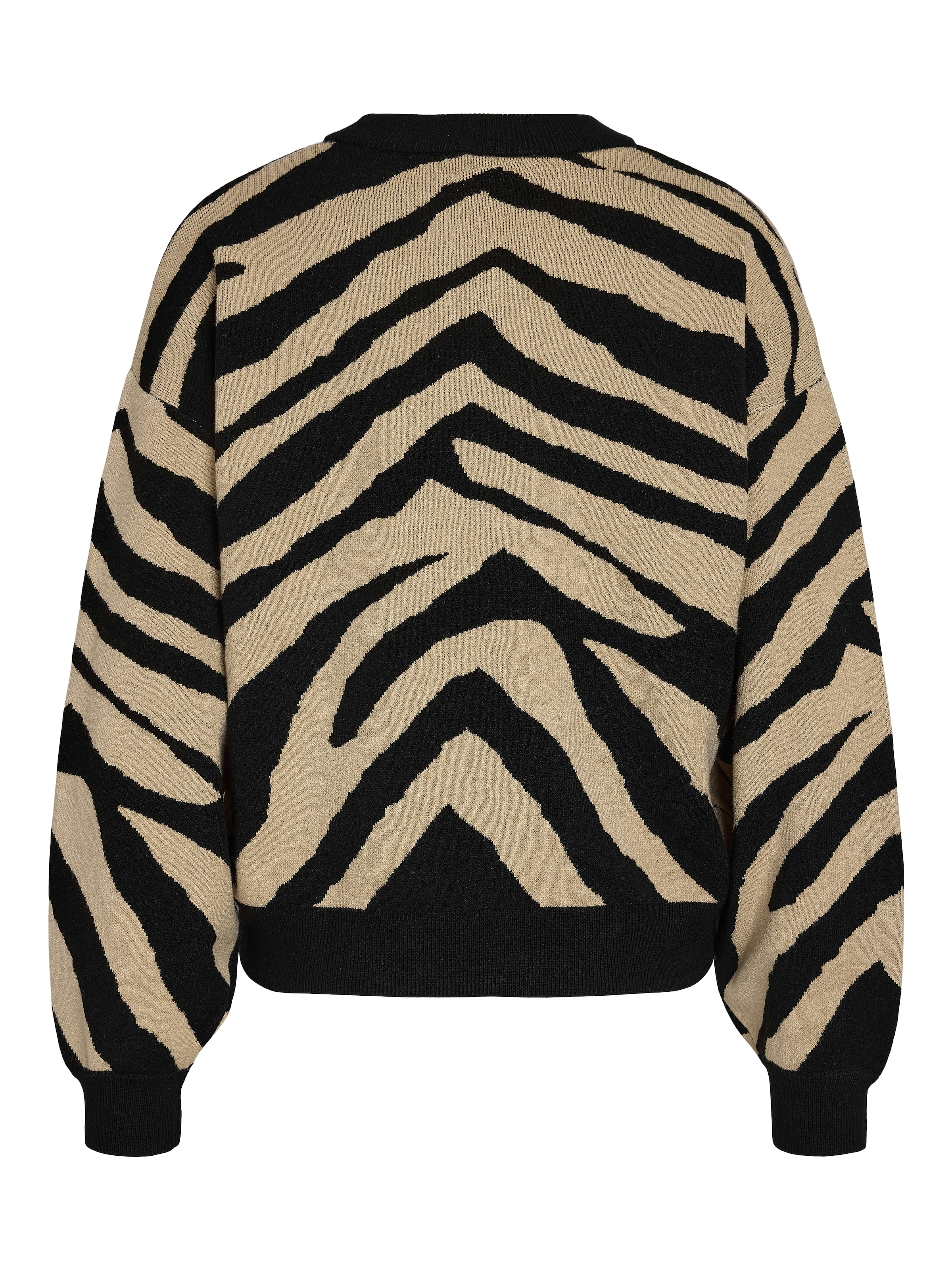 Noisy may Strickpullover »NMCHARLOTT L/S O-NECK KNIT FWD NOOS«