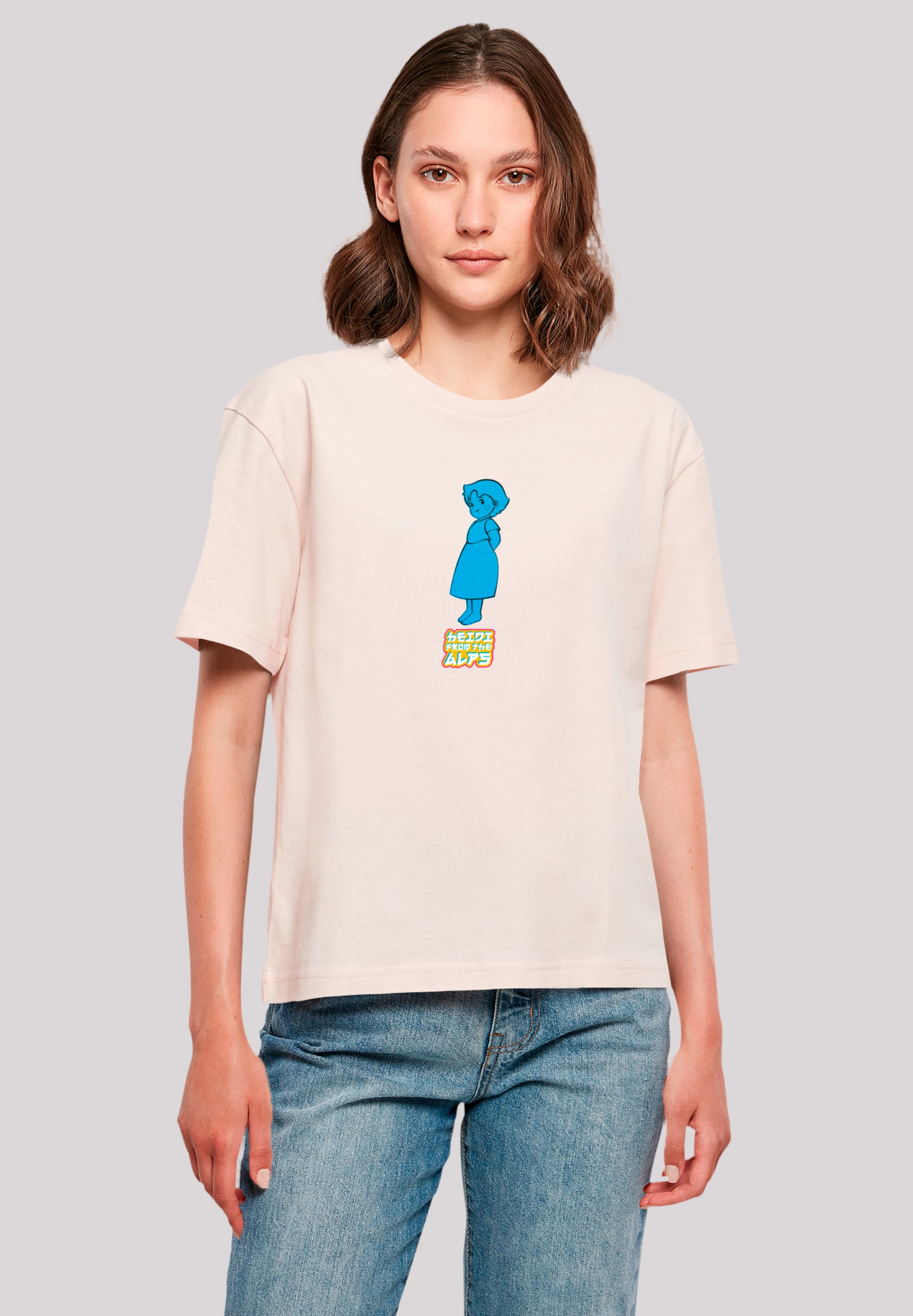 T-Shirt »Heidi From The Alps«, Nostalgie, Retro Print, Kinderserie