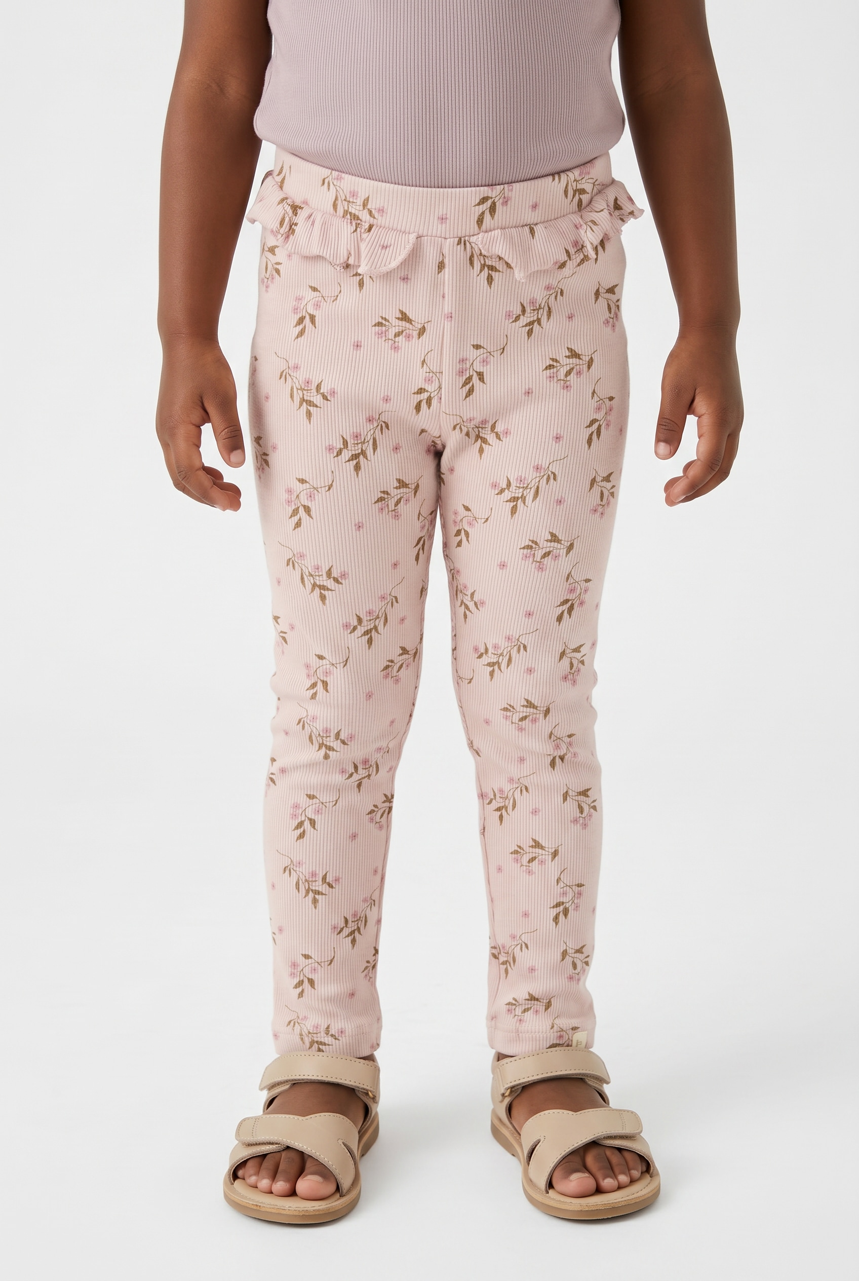 Lil Atelier "NMFGAVO EFI SLIM LEGGING LIL NOOS" weiche Jersey Rippqualität
