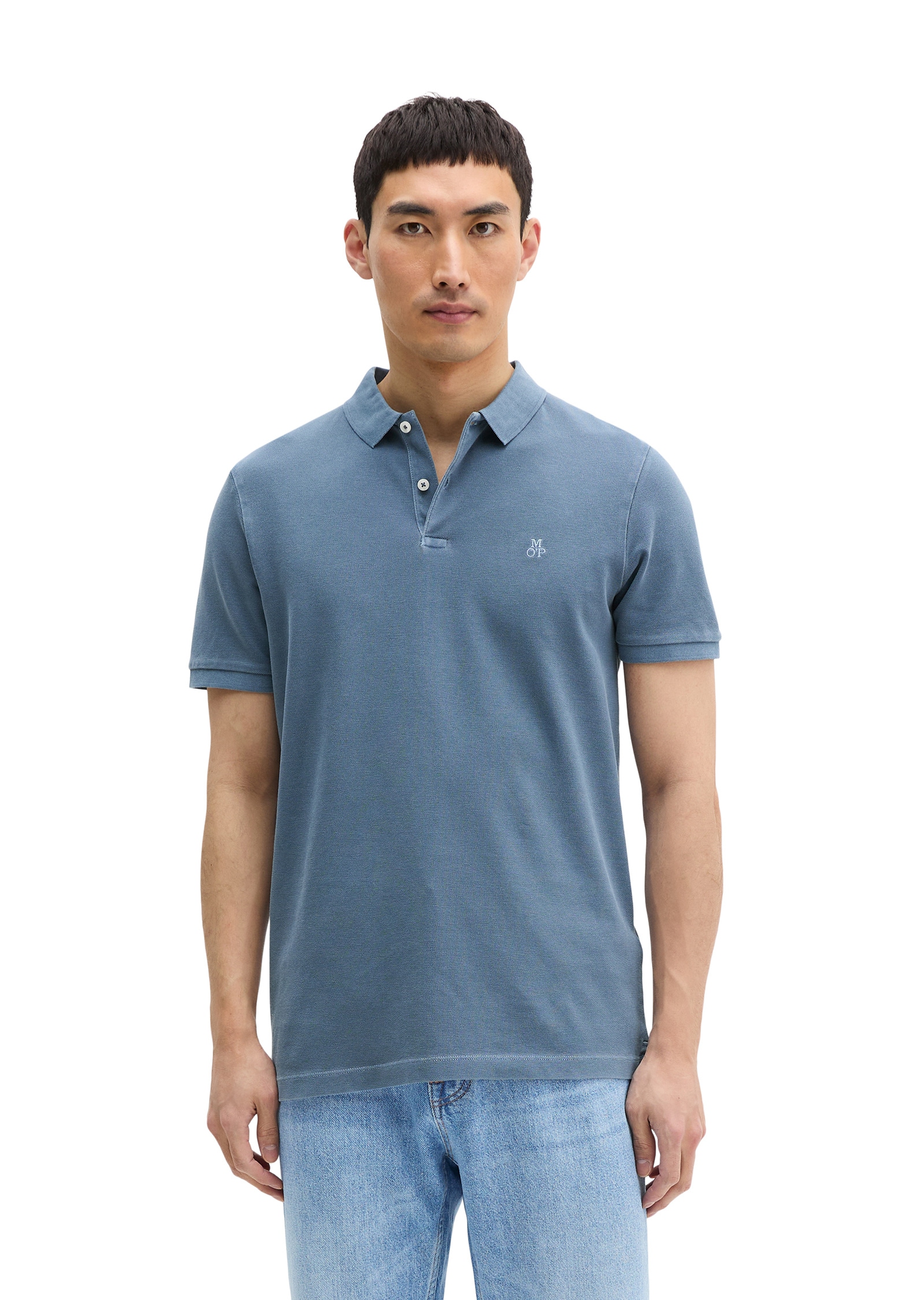 Marc OPolo Poloshirt "aus Organic Cotton-Stretch"