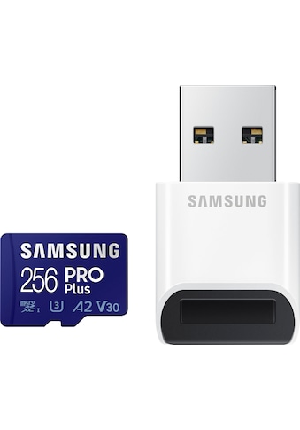 Samsung Speicherkarte »PRO Plus 256GB microSDXC Full HD & 4K UHD inkl.... kaufen