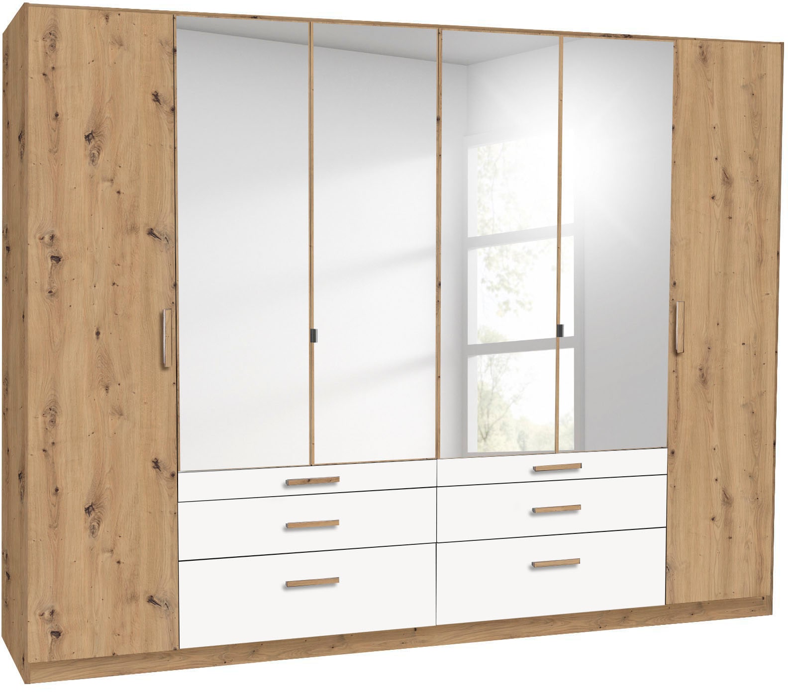 rauch Kleiderschrank "Schrank Drehtürenschrank Ankleide Garderobe Schlafzim günstig online kaufen