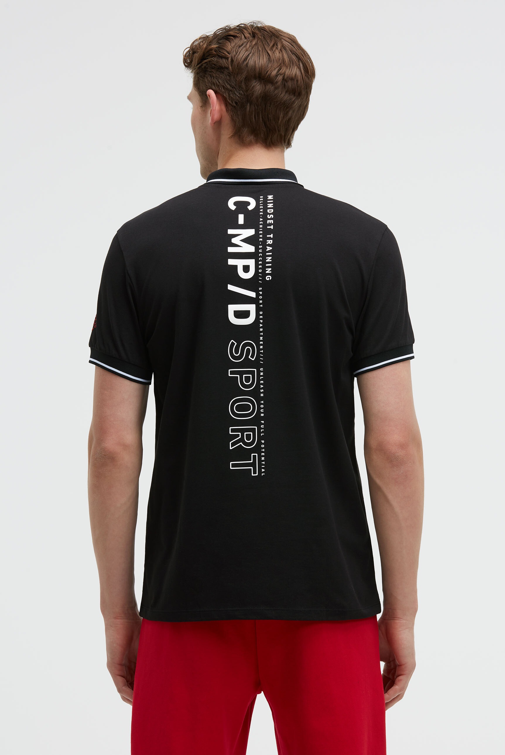 CAMP DAVID Poloshirt mit Baumwolle