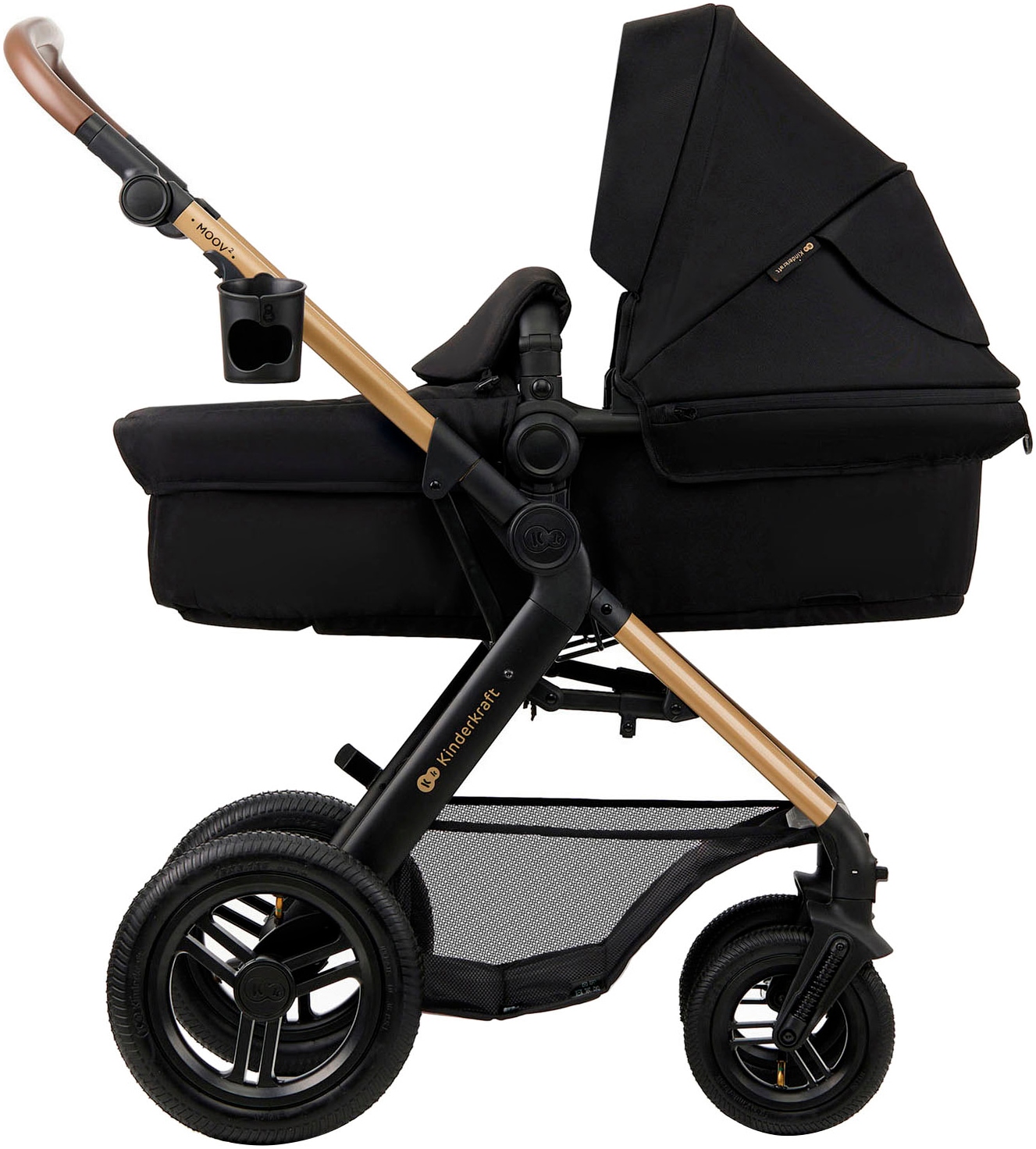 Kinderkraft Kombi-Kinderwagen »MOOV 2 4in1 AIR«, 27 kg, mit Luftreifen