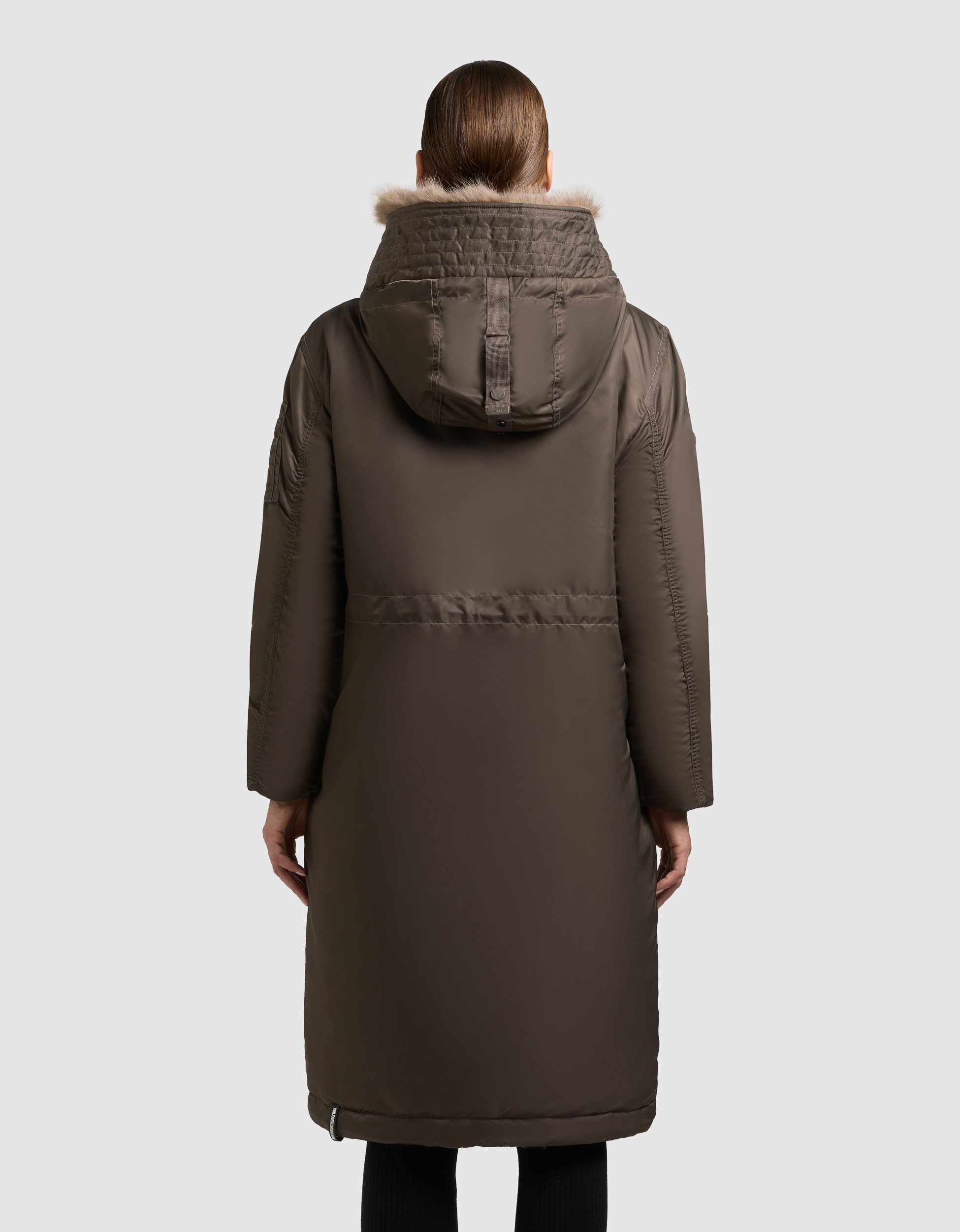 KHUJO Oliva Women's Winter Coat Brown M 3