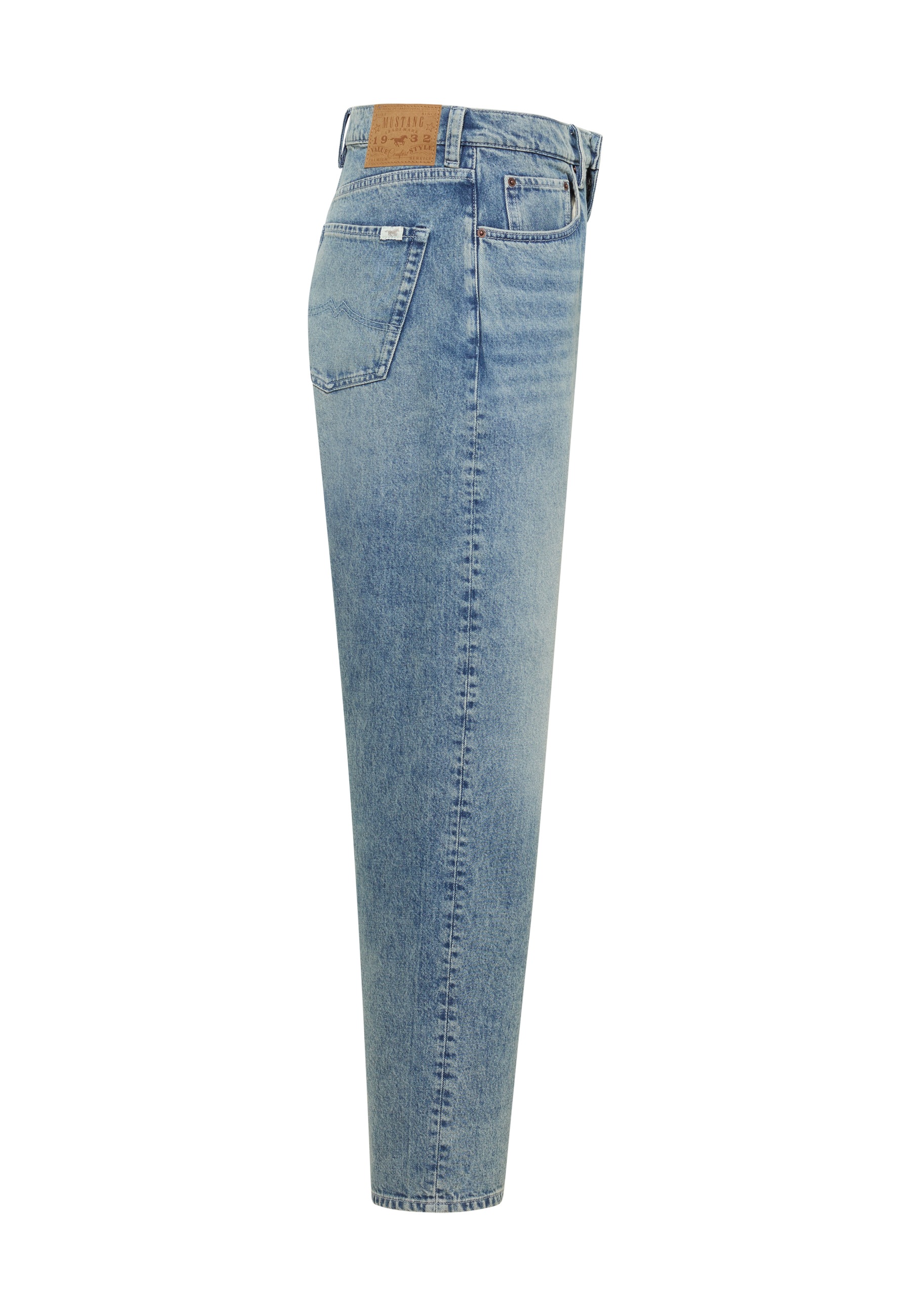 MUSTANG Straight-Jeans »Herren Jeff Relaxed Straight«