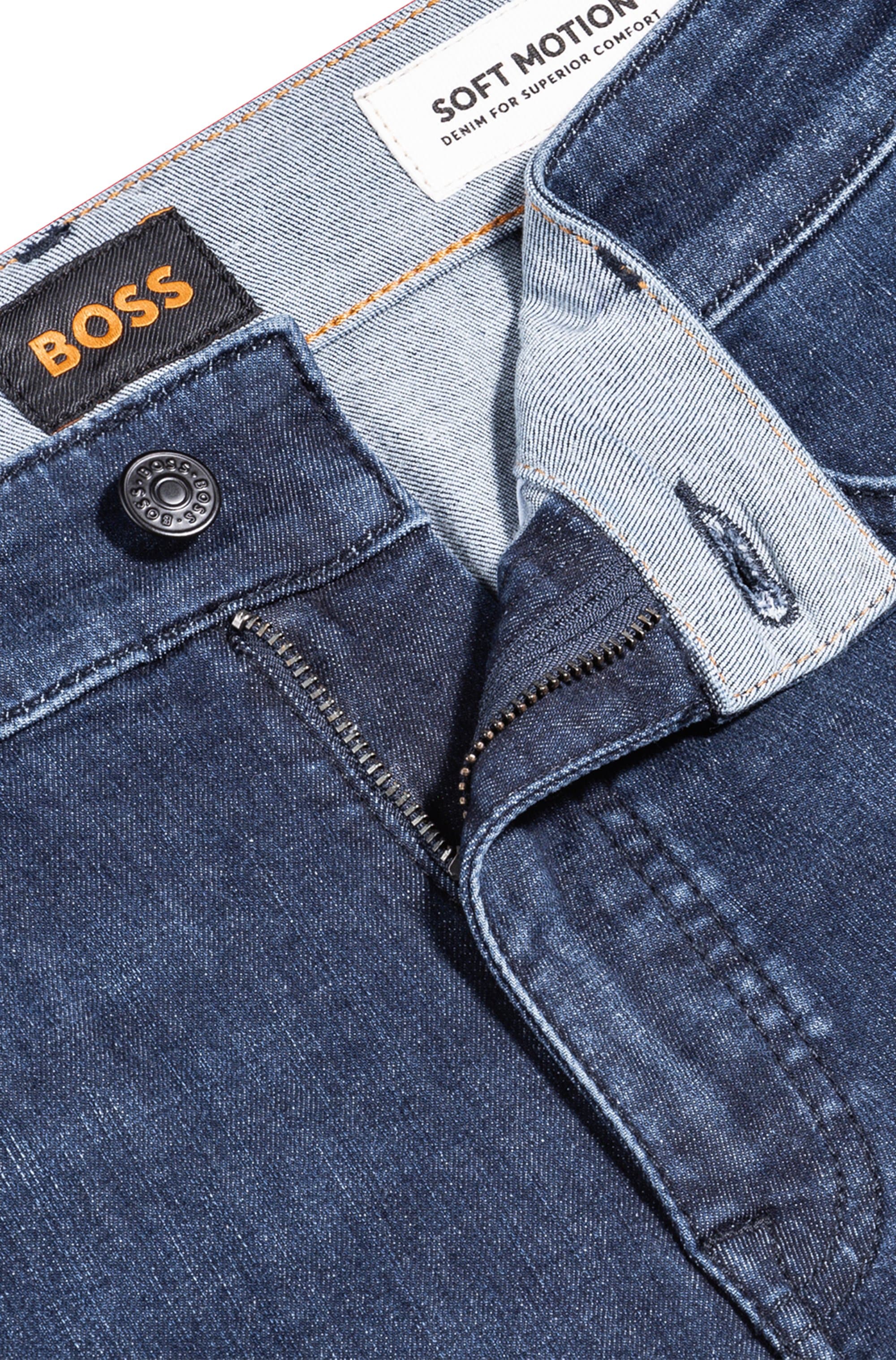 BOSS ORANGE Shorts »Delaware Shorts B«, mit Lederbadge und Coinpocket