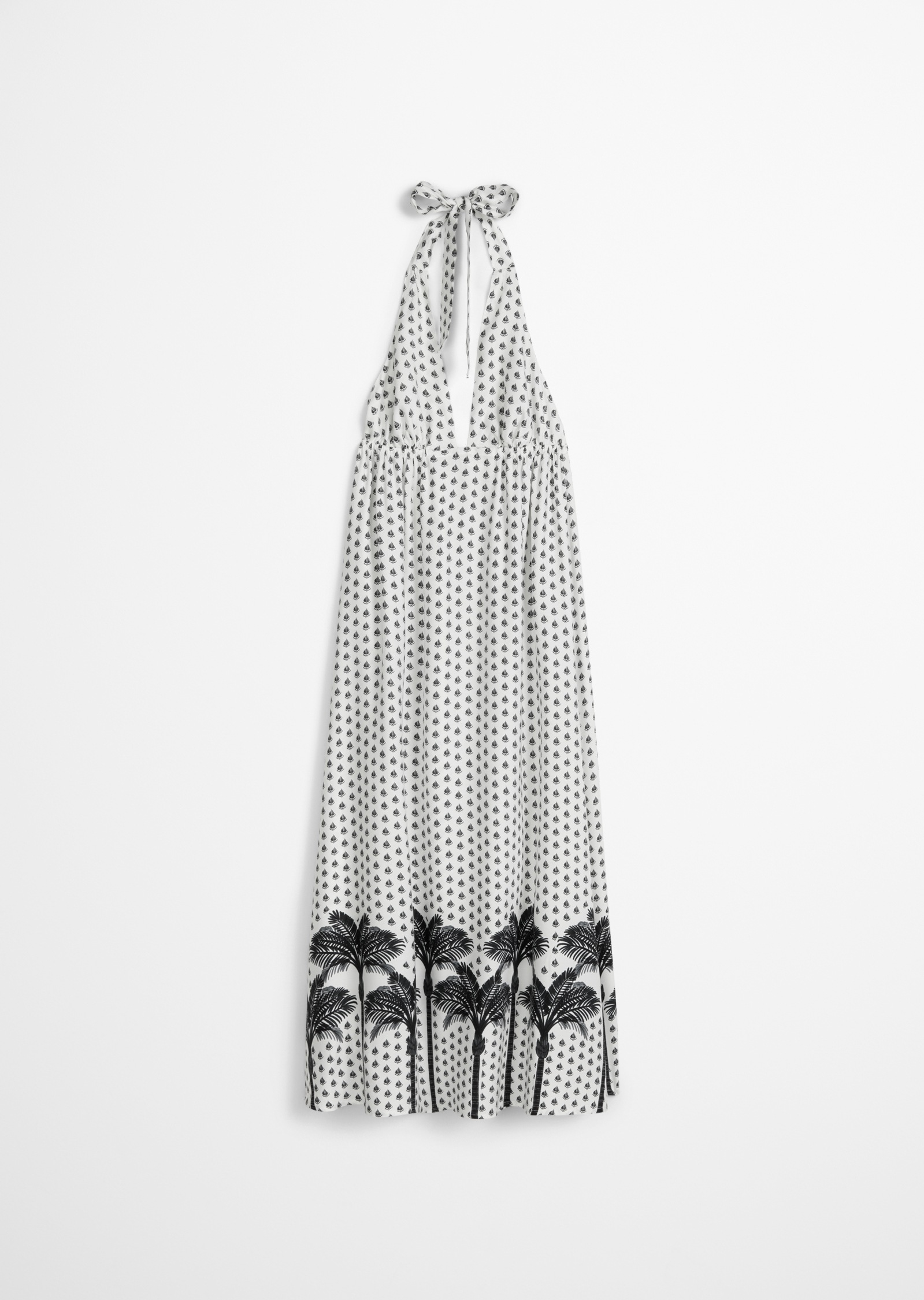 Marc OPolo Neckholderkleid mit Allover-Print günstig online kaufen