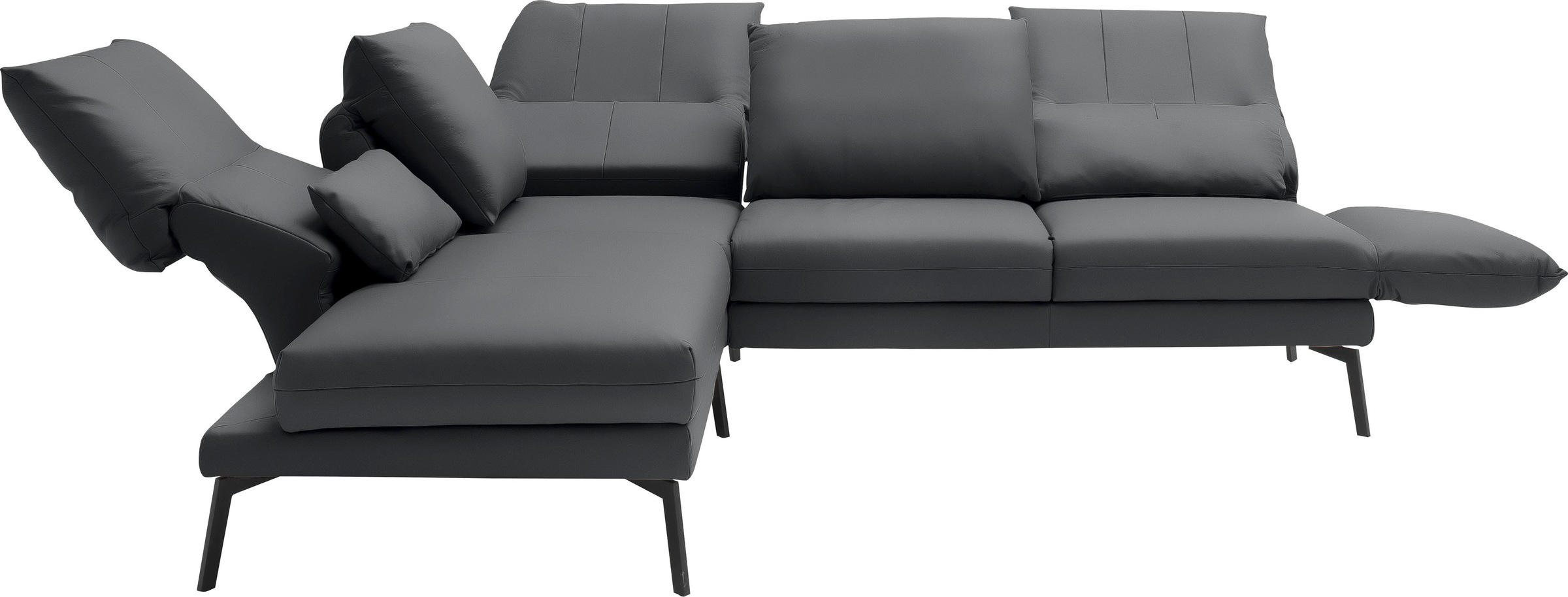 SCHÖNER WOHNEN-Kollektion Ecksofa "L-Form", Drehsitz-Funktion, USB-Anschlus günstig online kaufen