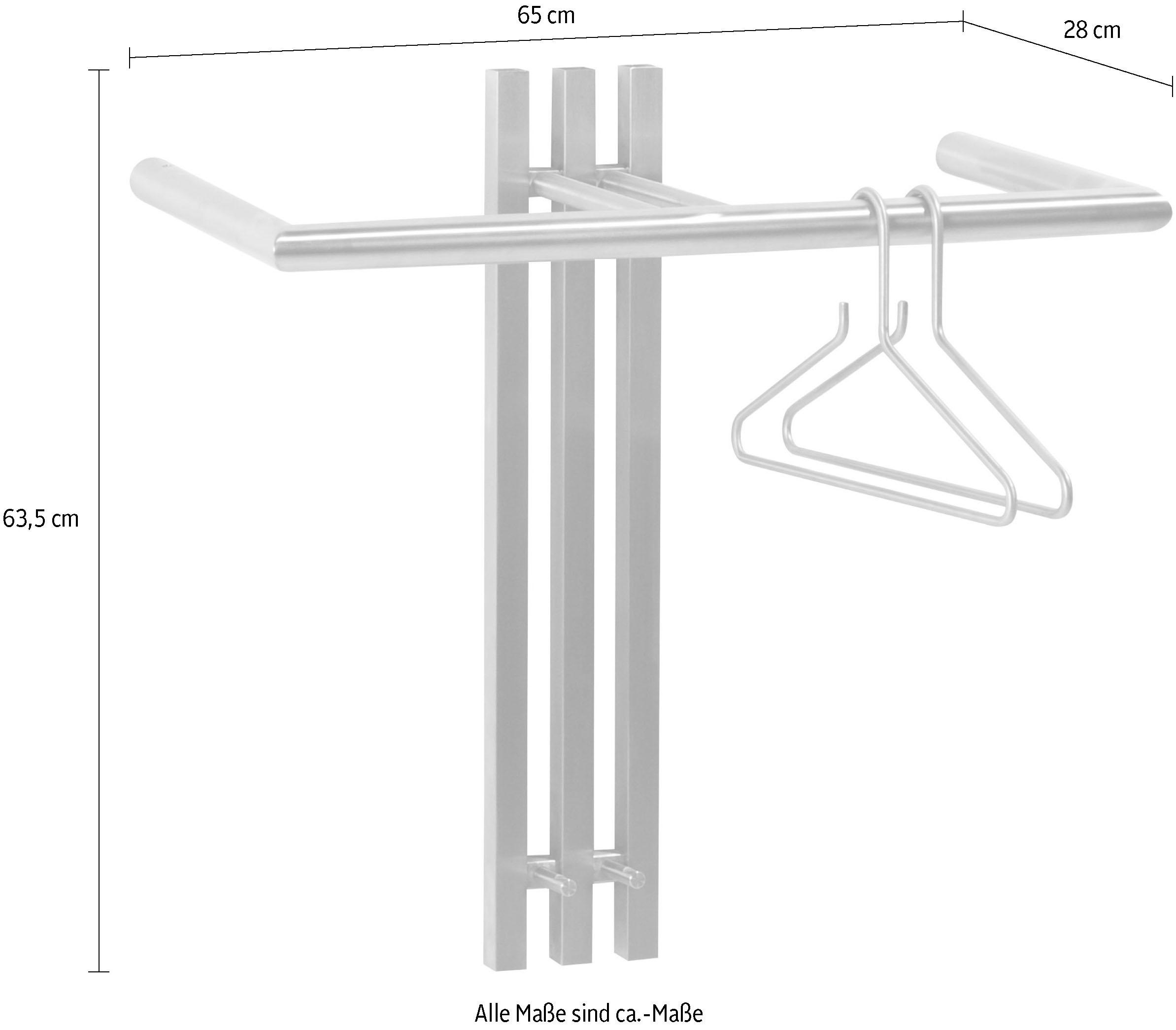 Spinder Design Garderobenhalter »SENZA«, Metall, Edelstahl