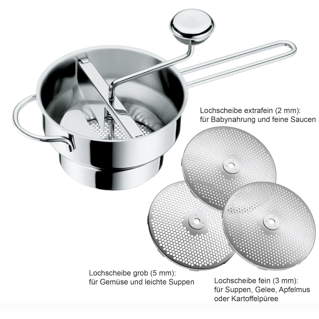 WMF Passiersieb »Gourmet«, (4 St.)