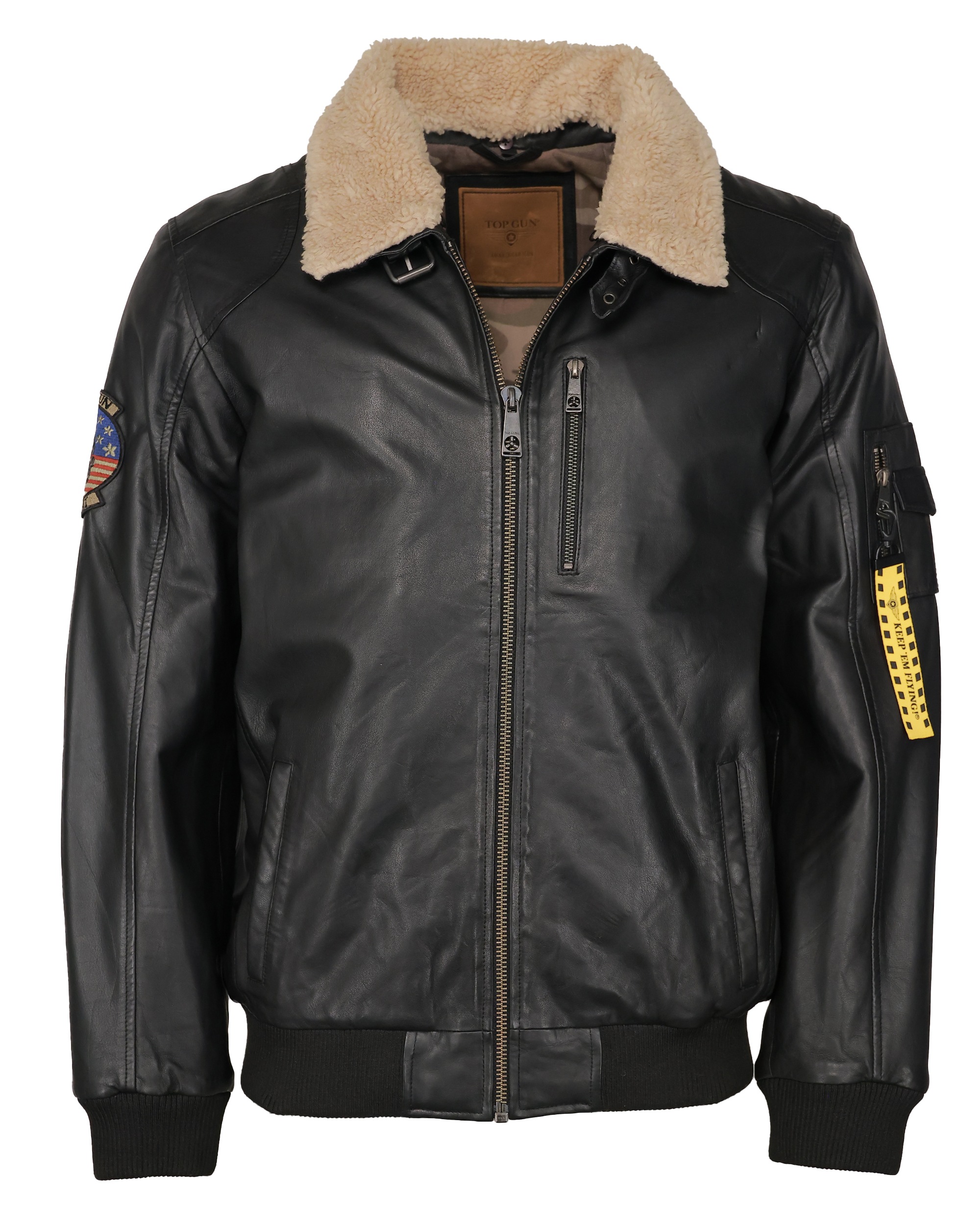 TOP GUN Lederjacke "TG20193144"