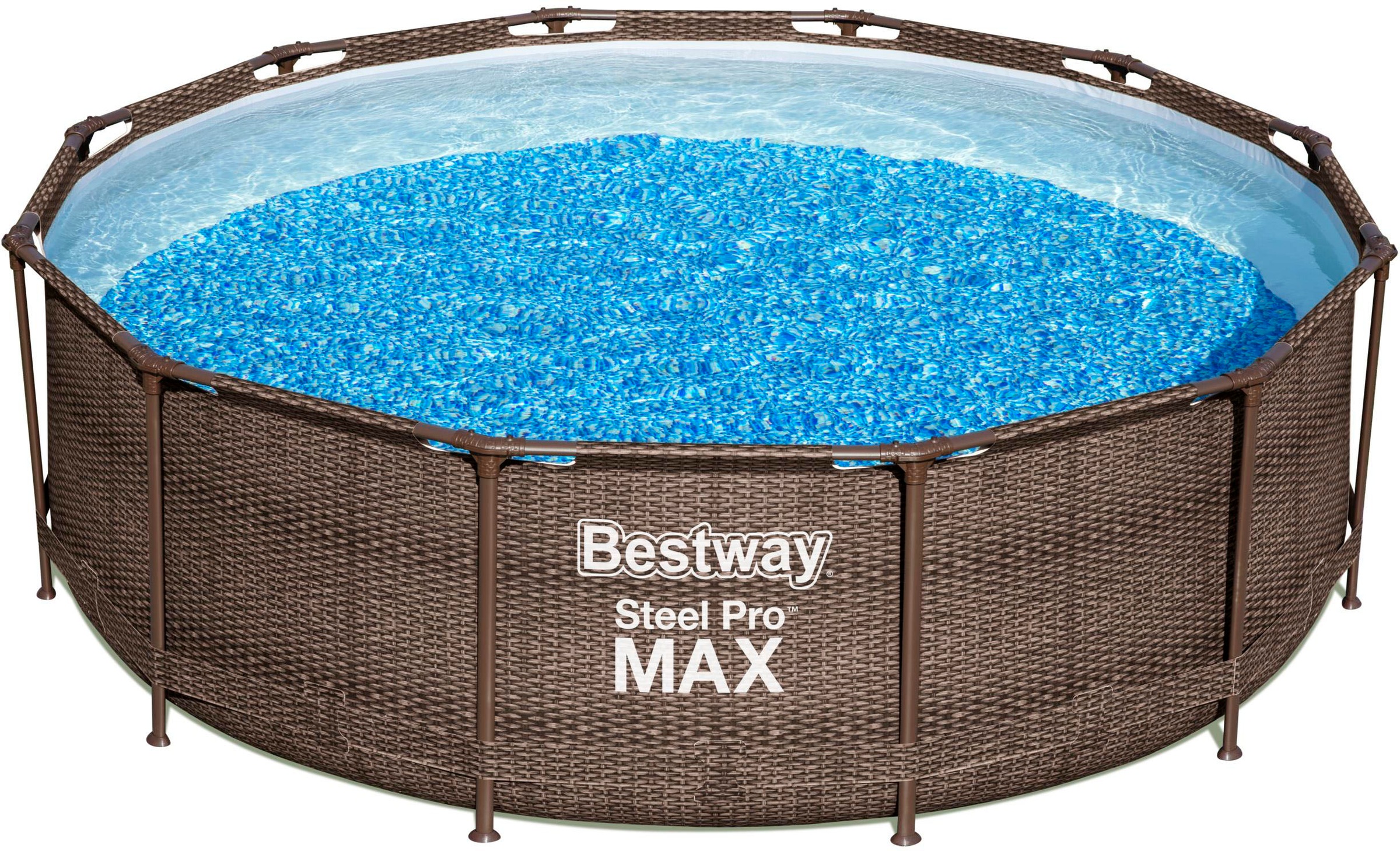 Bestway Framepool »Steel Pro MAX™«, (Set), Ø 366 x 100 cm per Rechnung |  BAUR | Swimmingpools