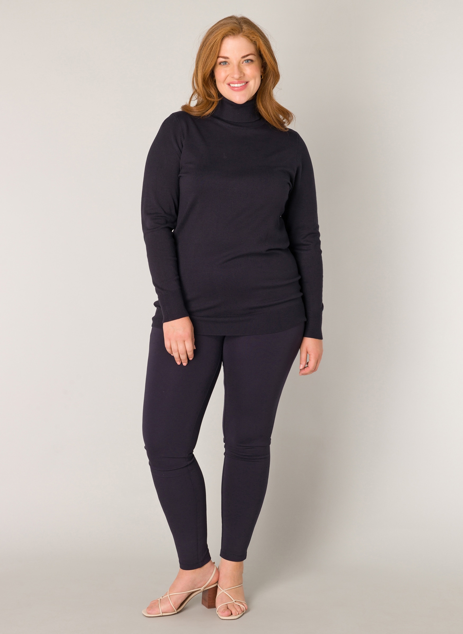 Base Level Curvy Rollkragenpullover »BAS-YUENA«
