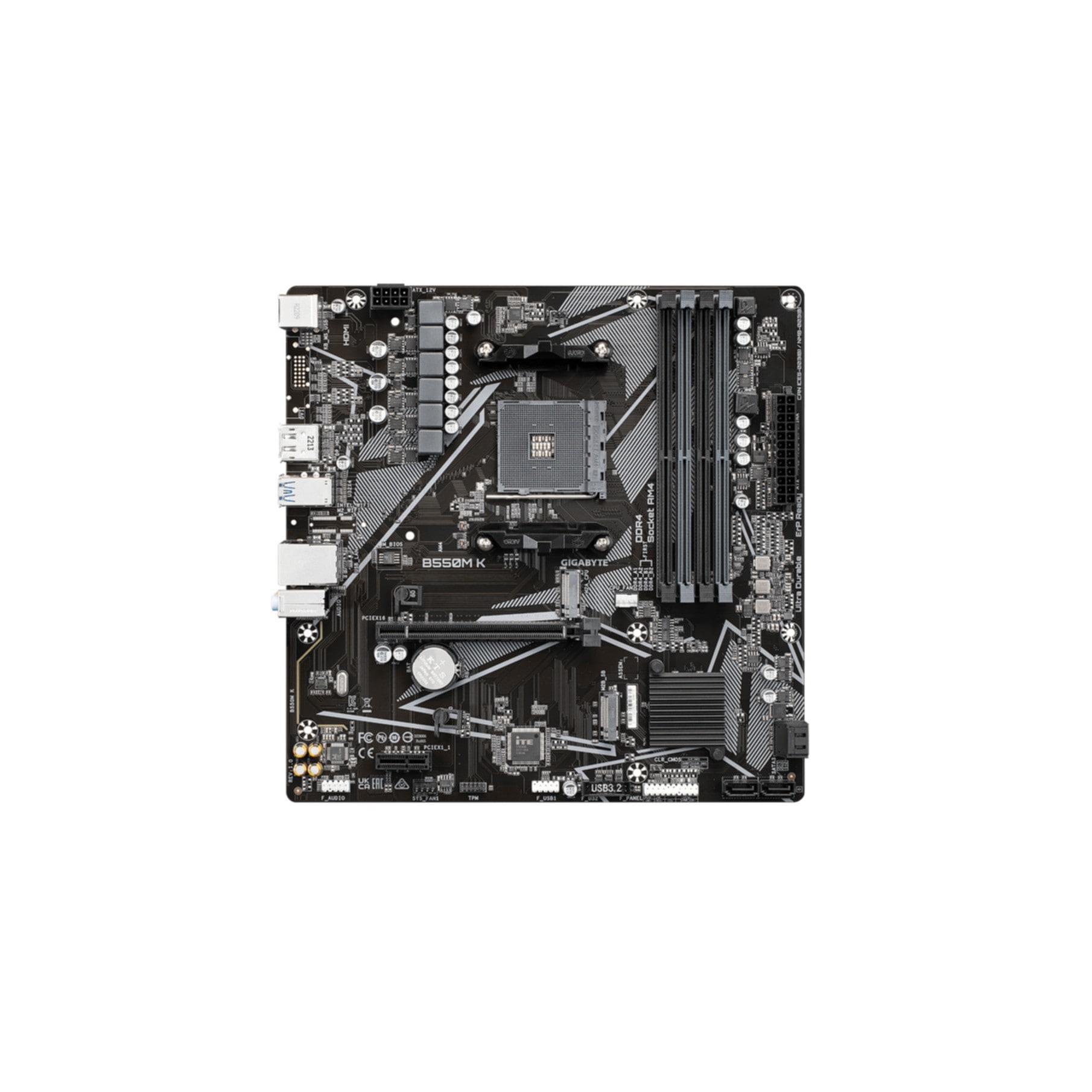Gigabyte Mainboard »B550M K«