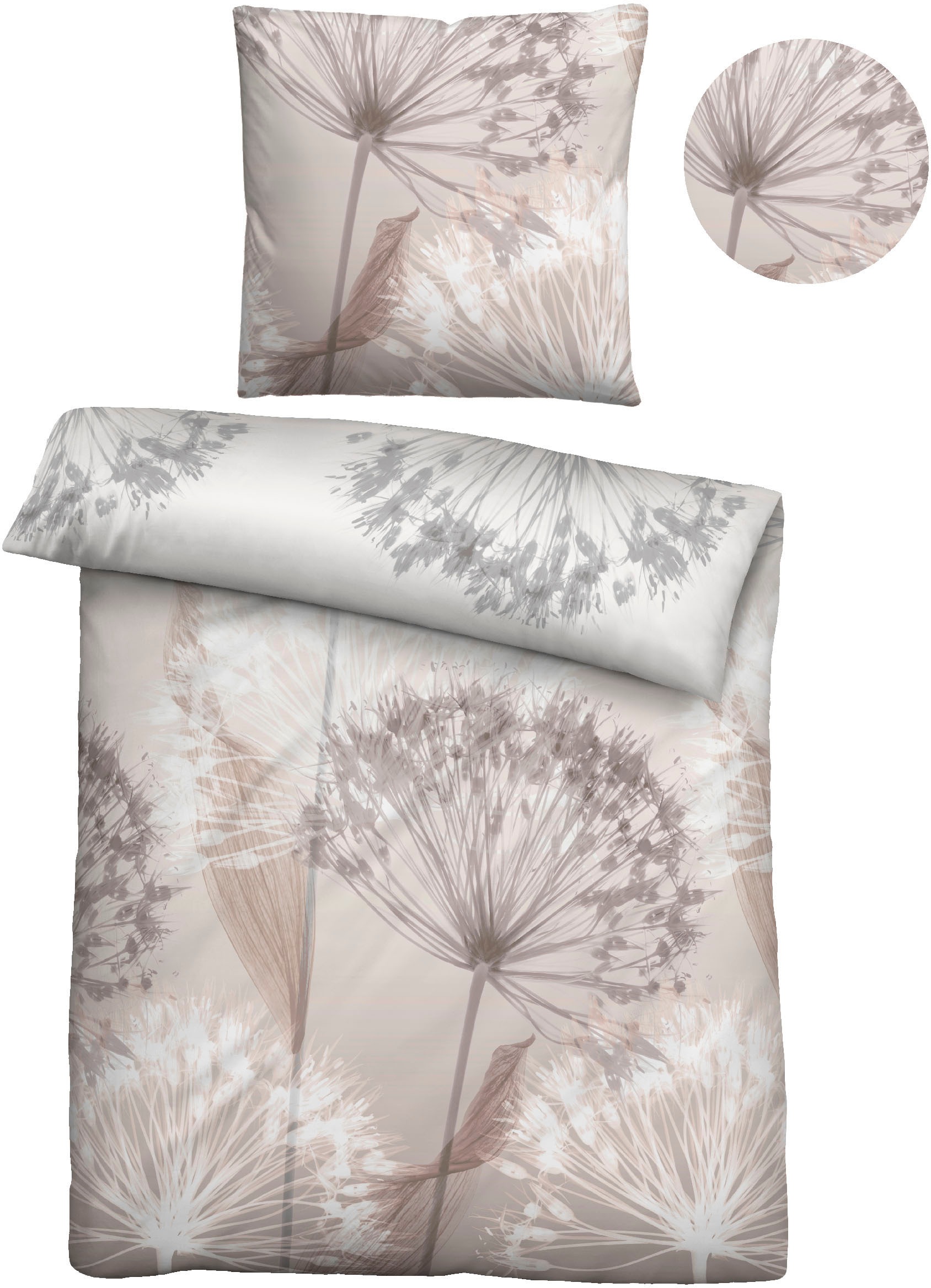 Biberna Bettwäsche "Maria" 2 Stk. tlg. feiner Glanz + weicher Griff, pflege günstig online kaufen