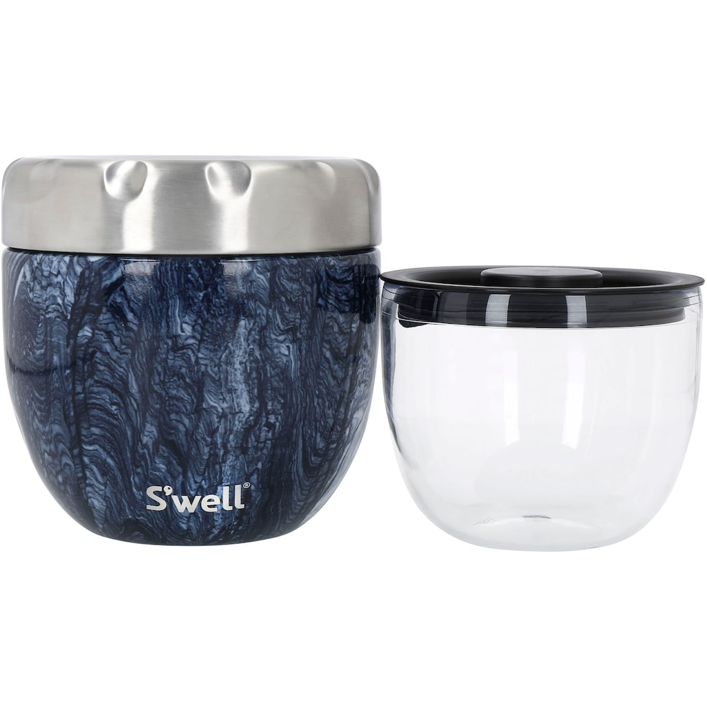 S'well Thermobehälter »Calacatta S'well Eats 2-in-1 Essensschale«, (1 tlg.)