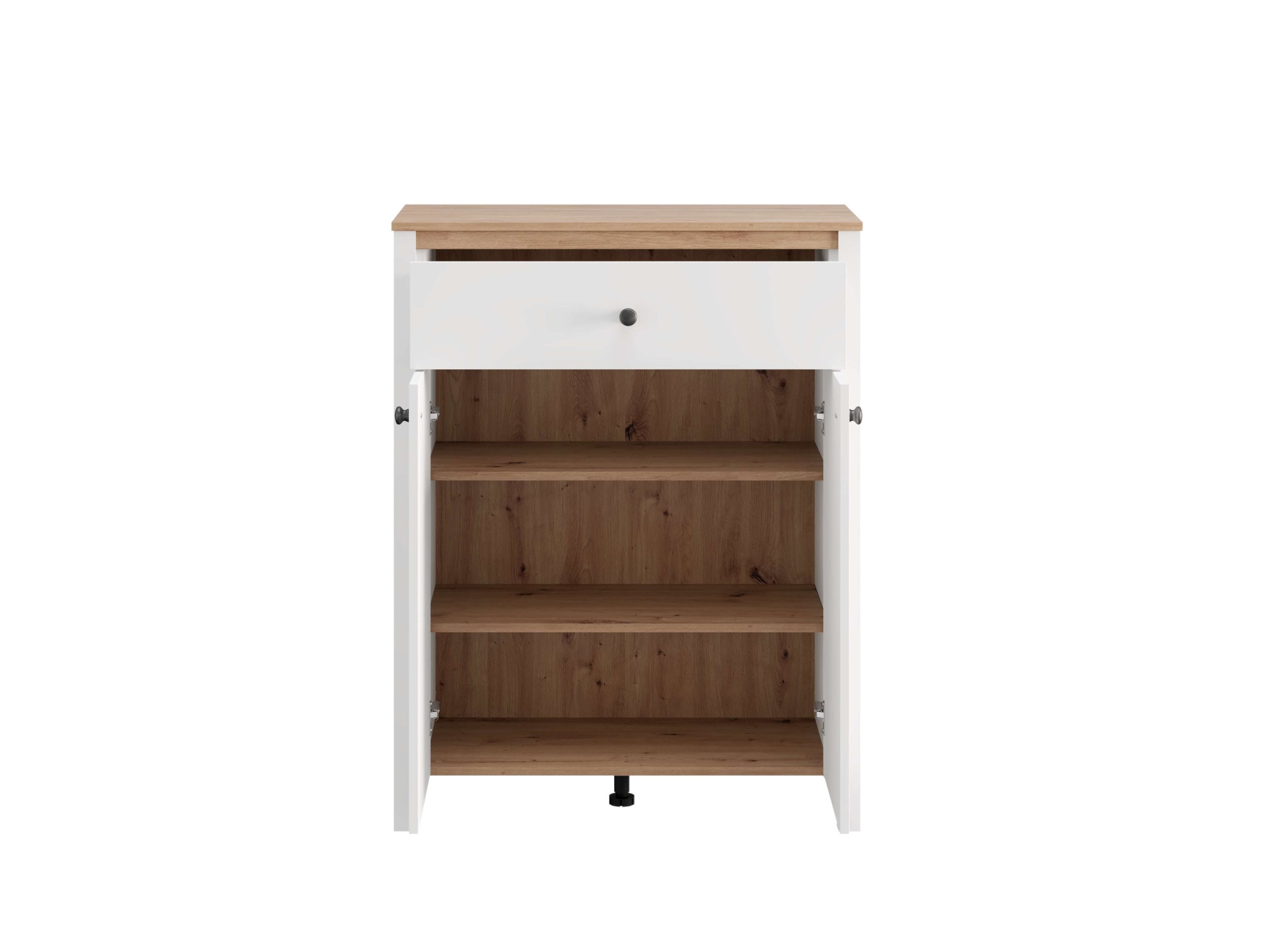 Home affaire Schuhschrank »Bedford, Schuhregal, Schuhkommode« Zwei Regale und eine Schublade. Gesamtbreite 85,5 cm