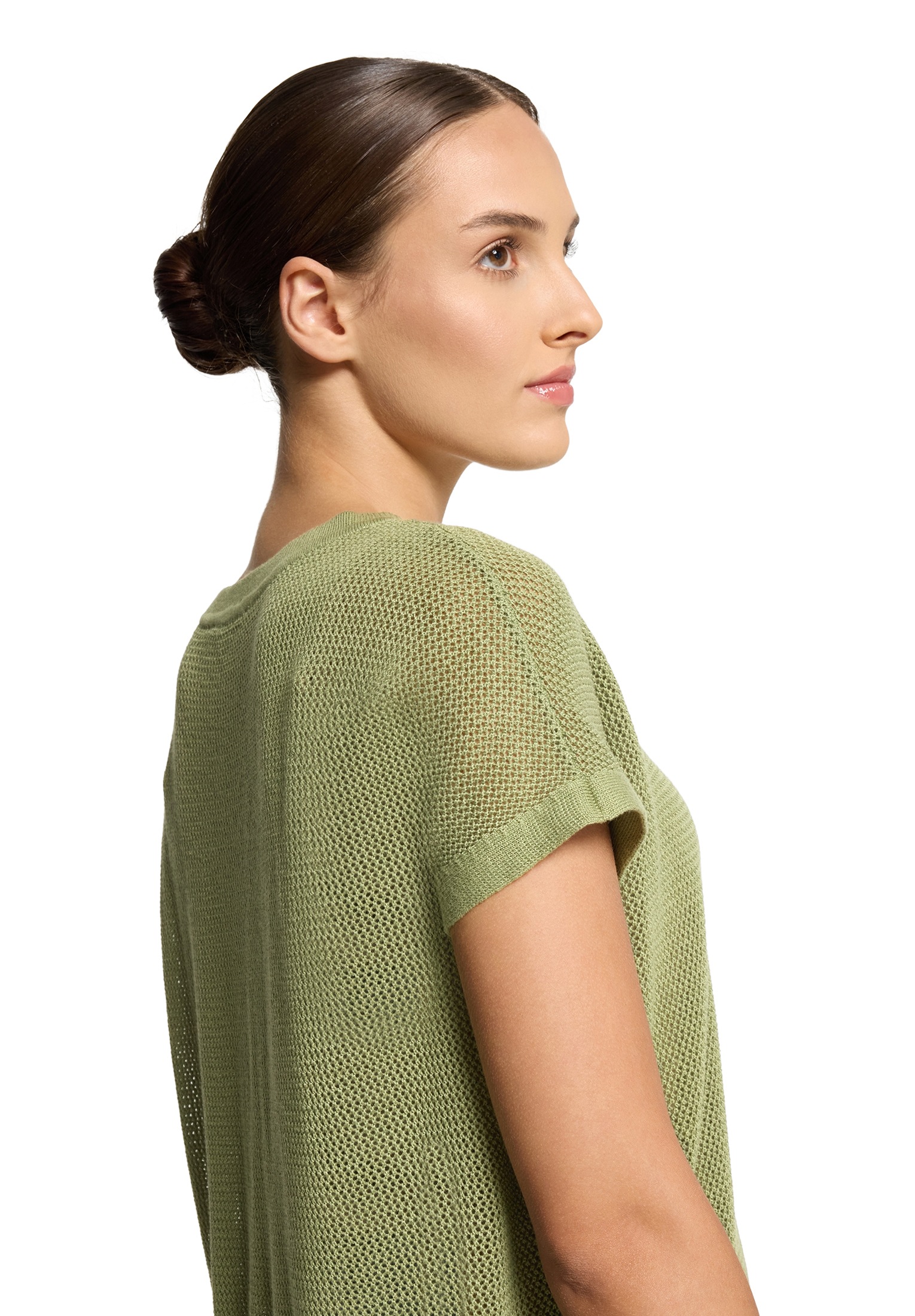 Betty Barclay Stricktop »Betty Barclay Damen Lochstrick-Pullover ohne Arm«