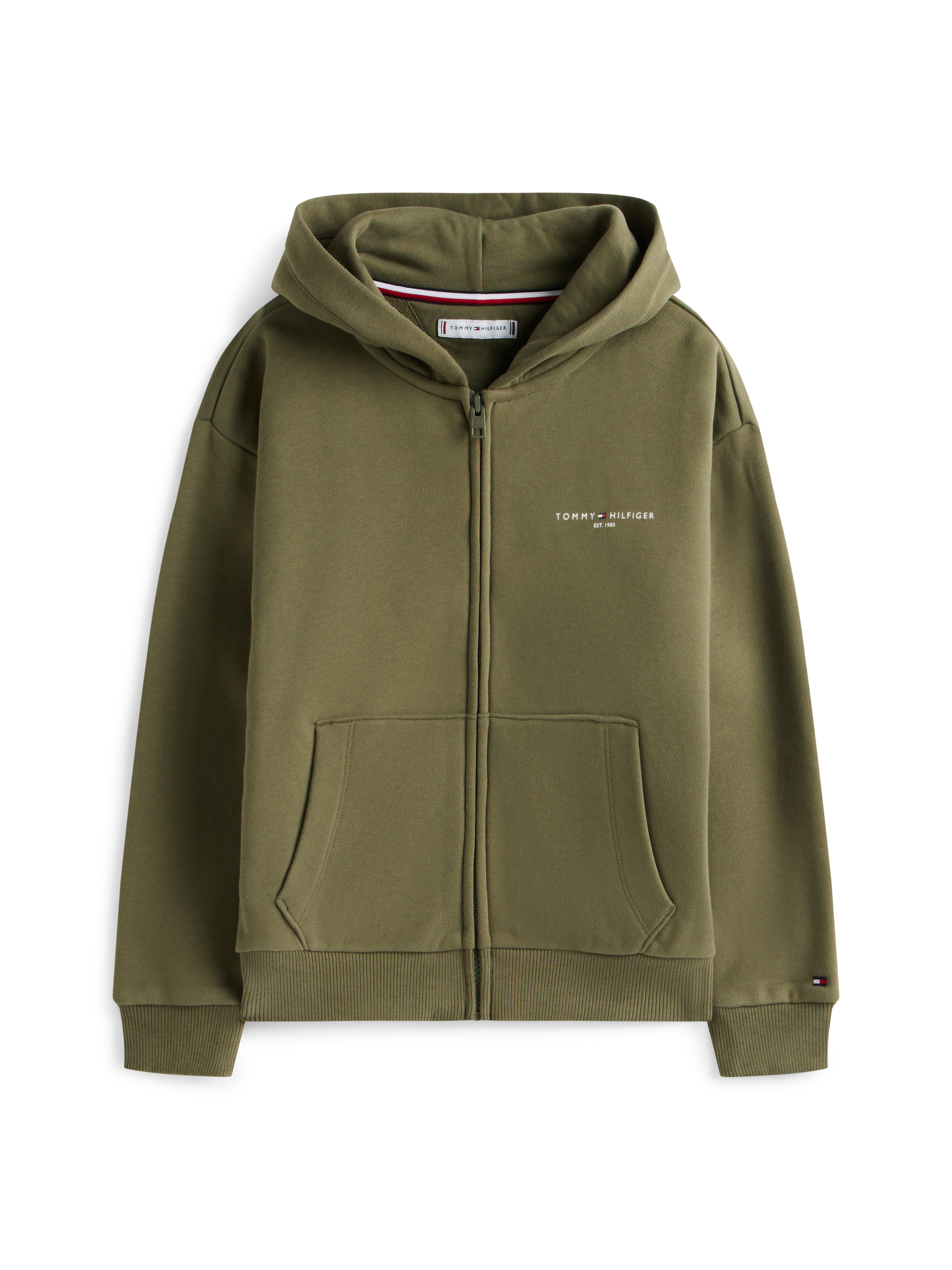 Tommy Hilfiger Kapuzensweatjacke »MINI CORP ZIP THROUGH HOODIE« Kinder bis 16 Jahre