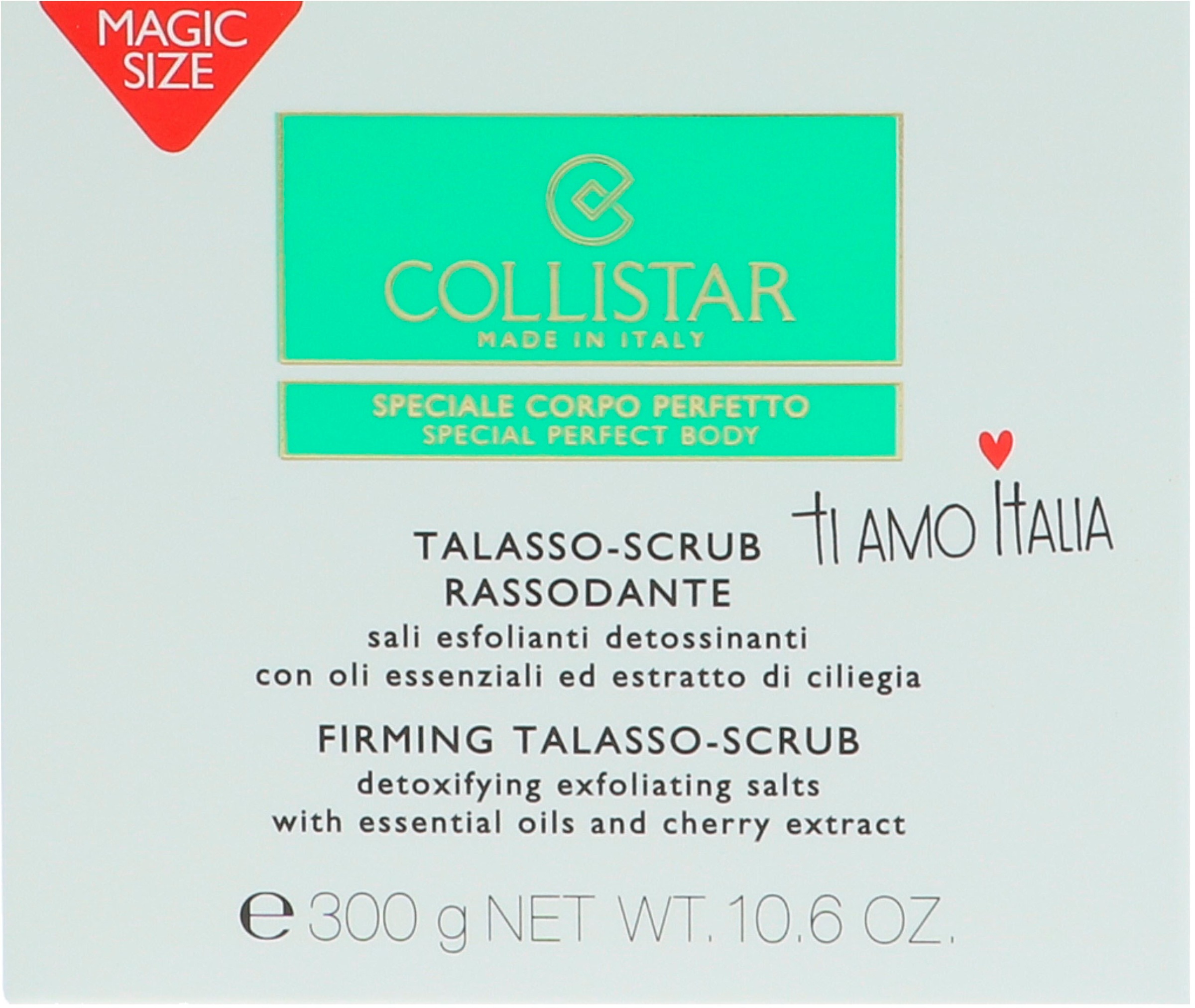COLLISTAR Körperpeeling »Firming Talasso Scrub«, Strafft die Haut, mit hawaiianischem Salz, verwöhnt die Haut.